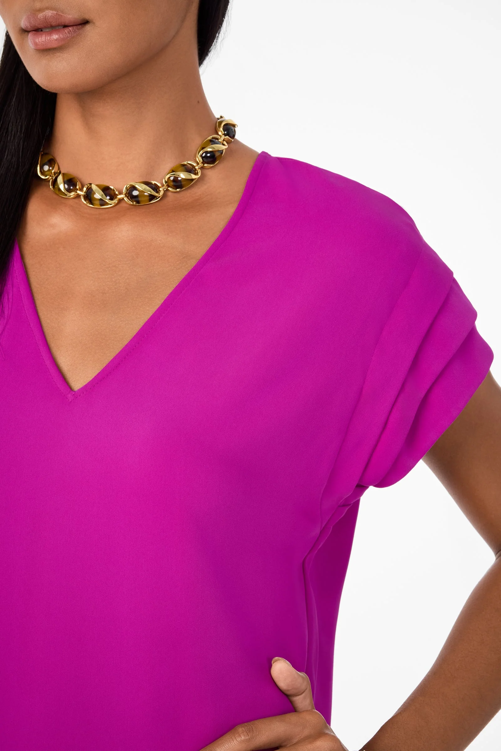 Sadora Short-Sleeve Dress - Image 10