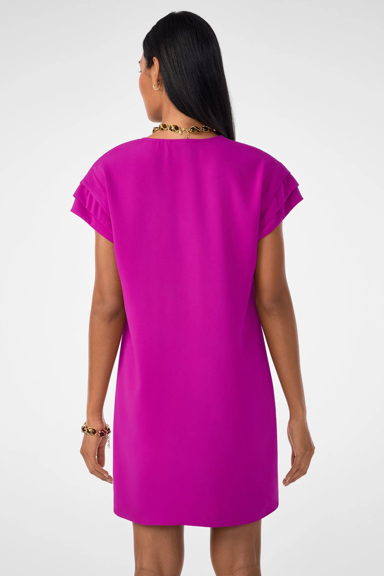 Sadora Short-Sleeve Dress - Image 9