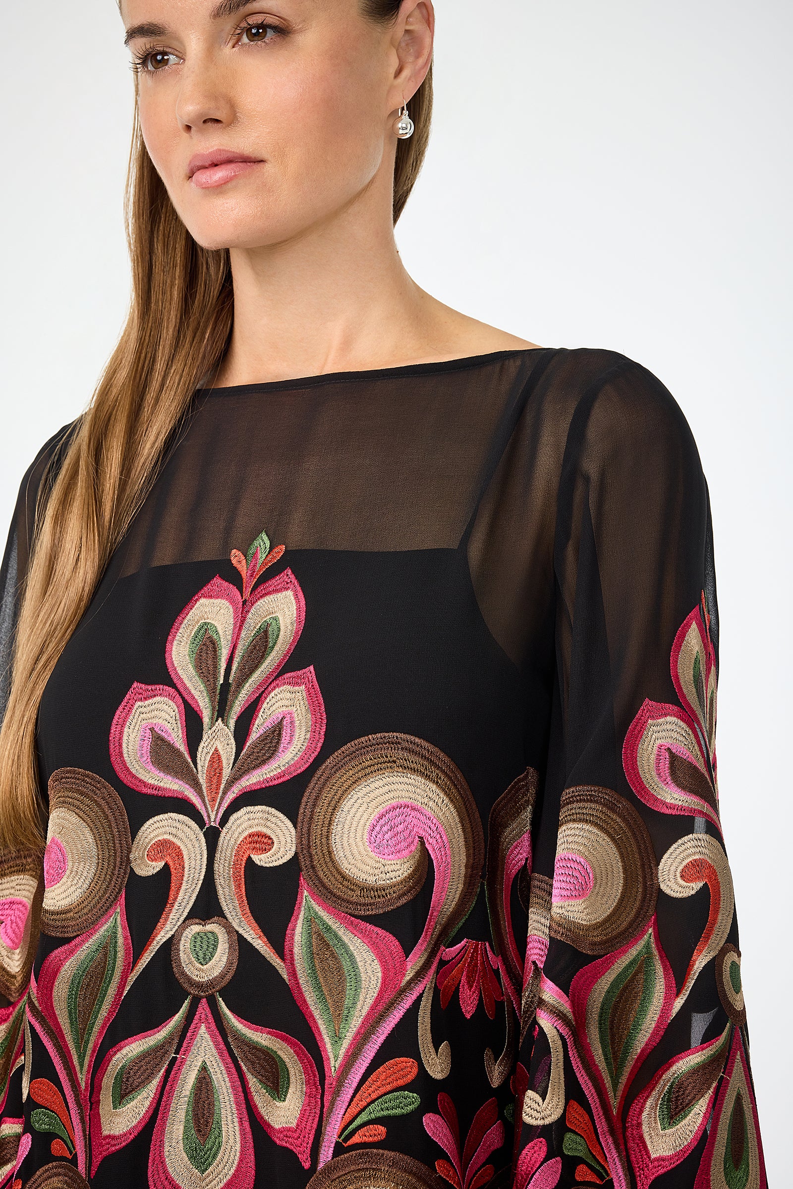 Salim Embroidered Mini Dress - Image 5