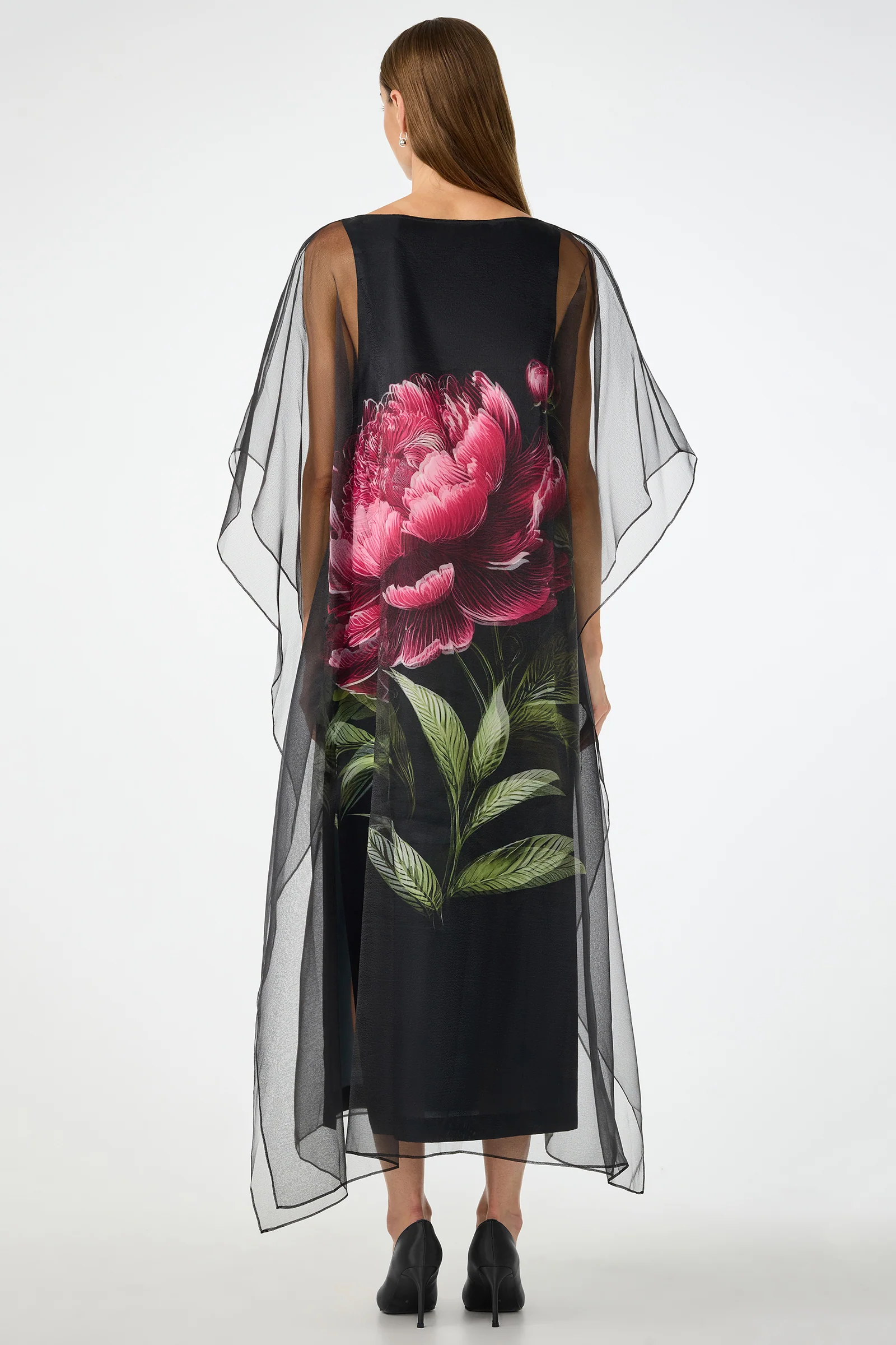 Salon Organza Midi Dress - Image 4