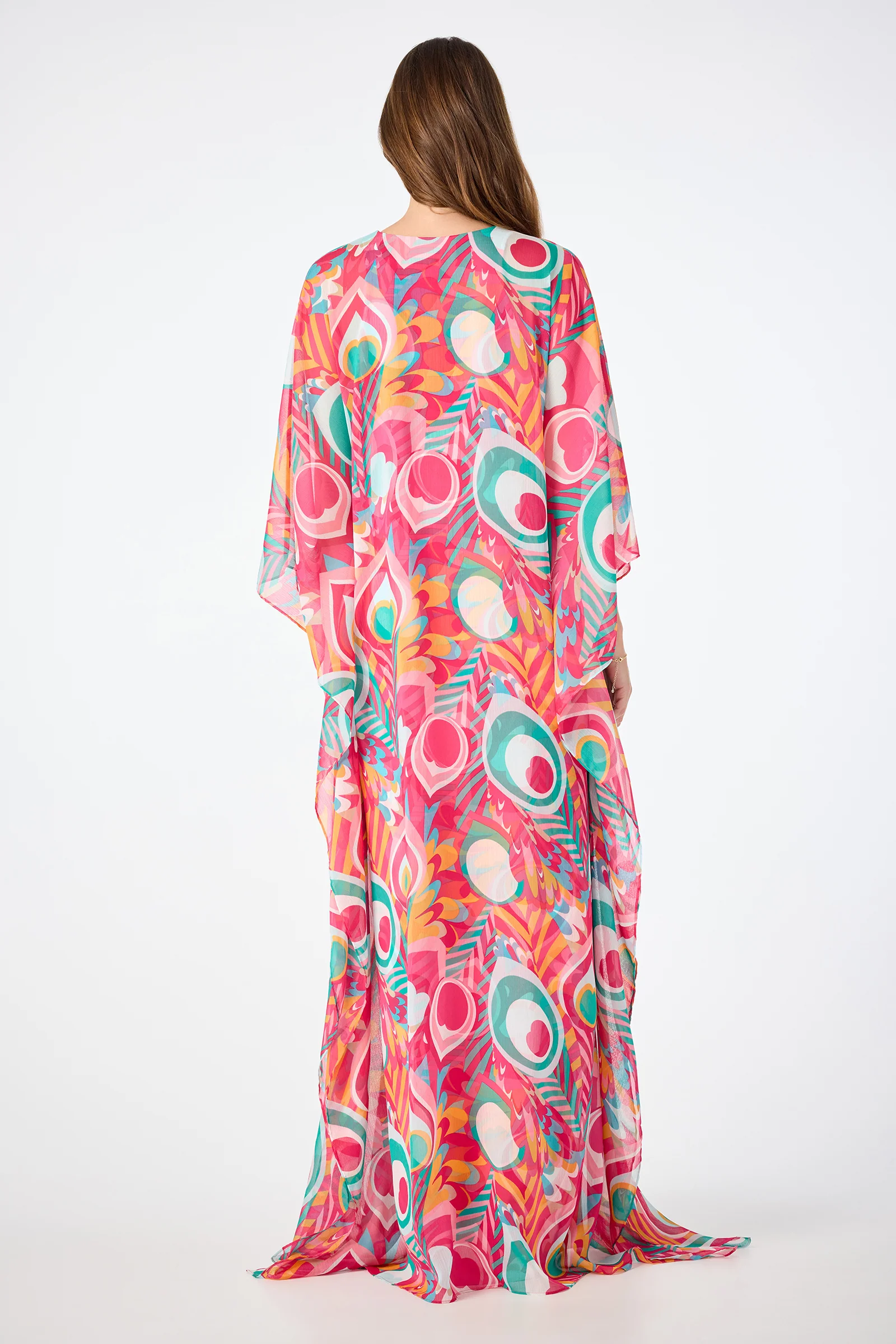 Salon Maxi Caftan Dress - Dramont - Image 3