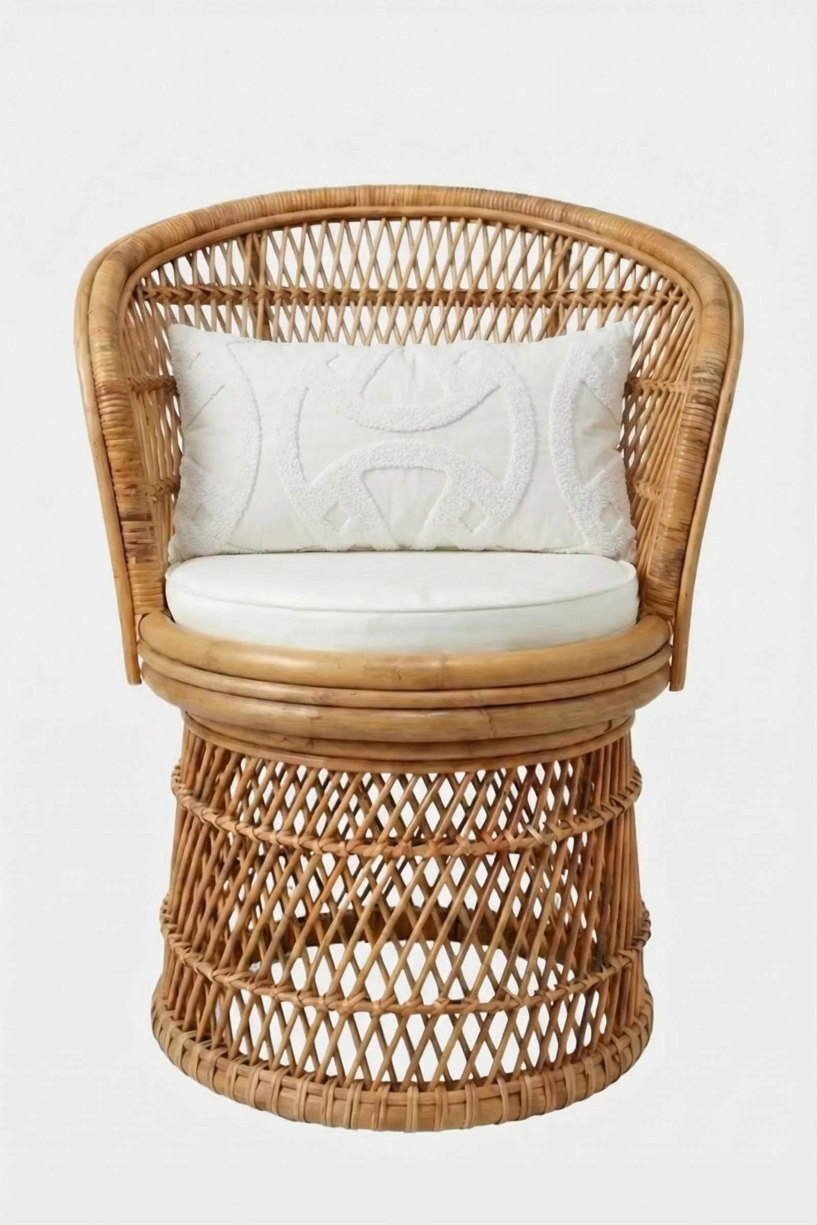 Santorini Embroidered Lumbar Pillow - Image 2