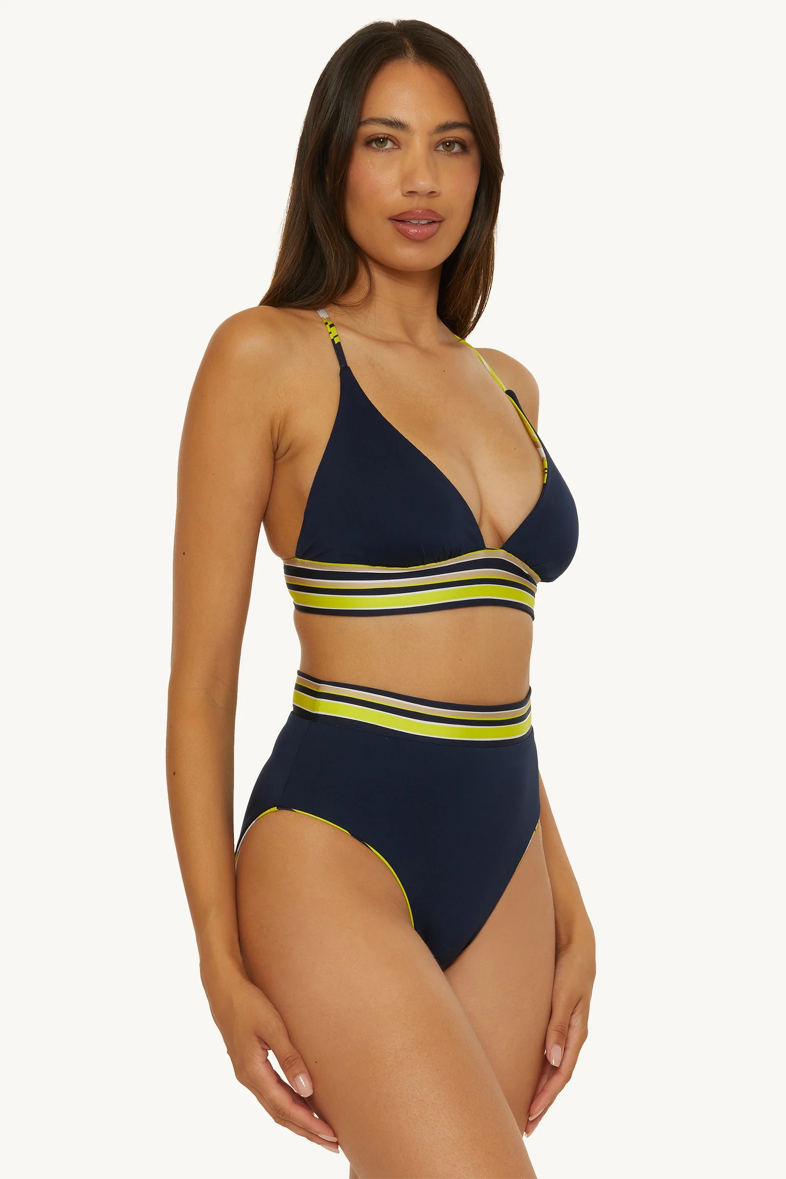 Reversible High-Waist Swim Bottom - Serena Swirl - Image 6