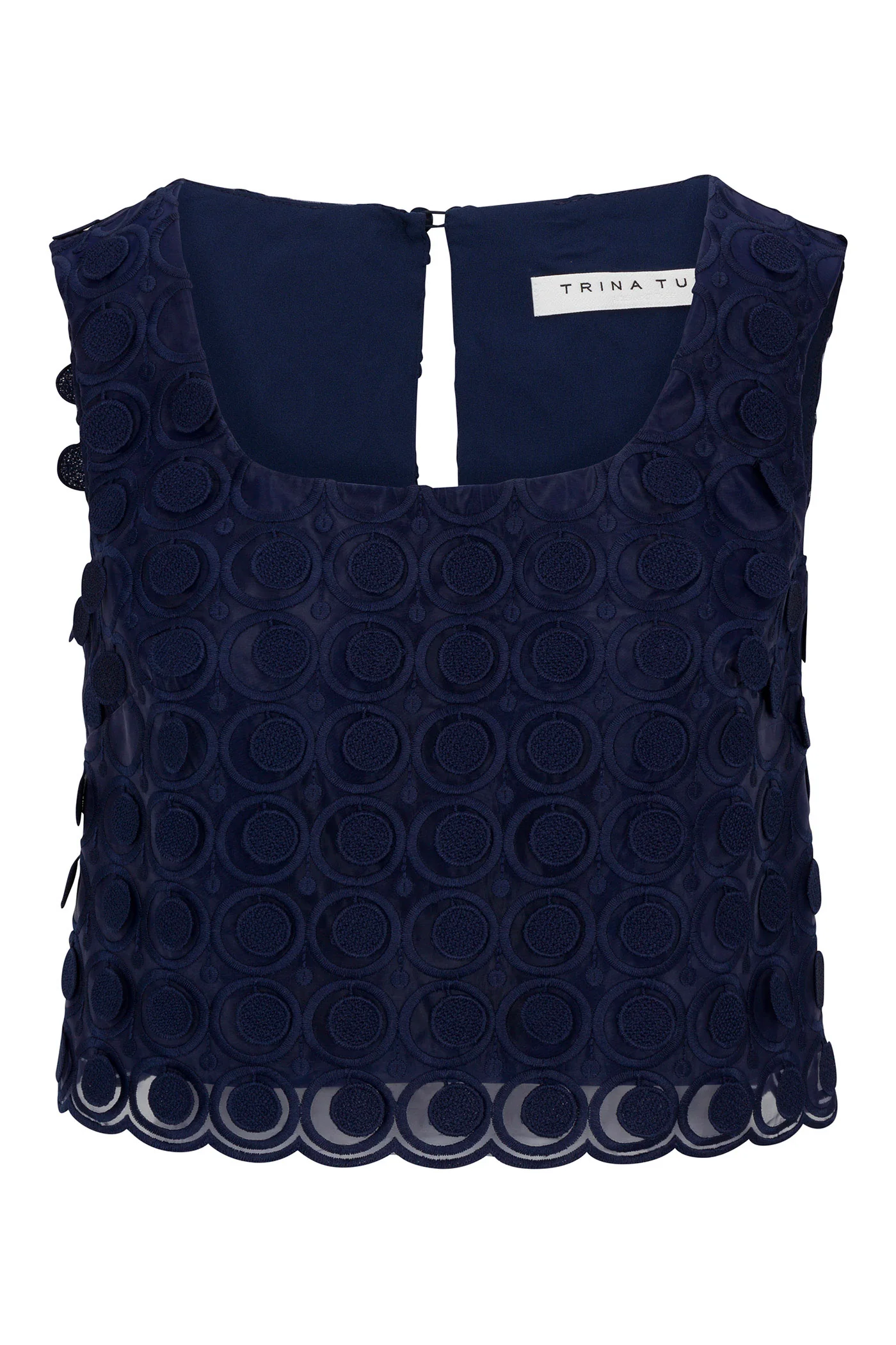 Serve Sleeveless Top - Agassi Embroidery - Image 4