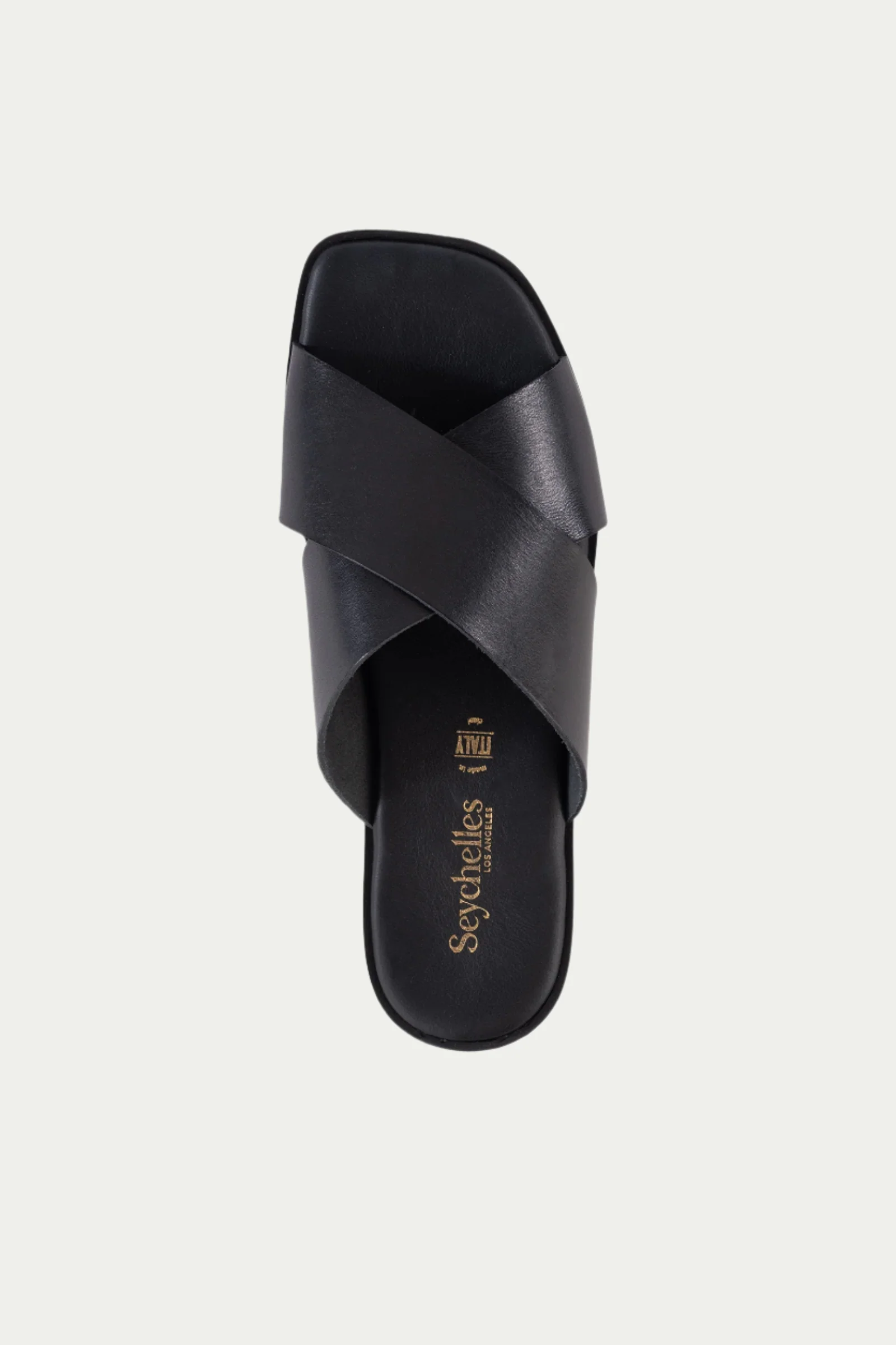Chai Sandal - Black Leather - Image 3