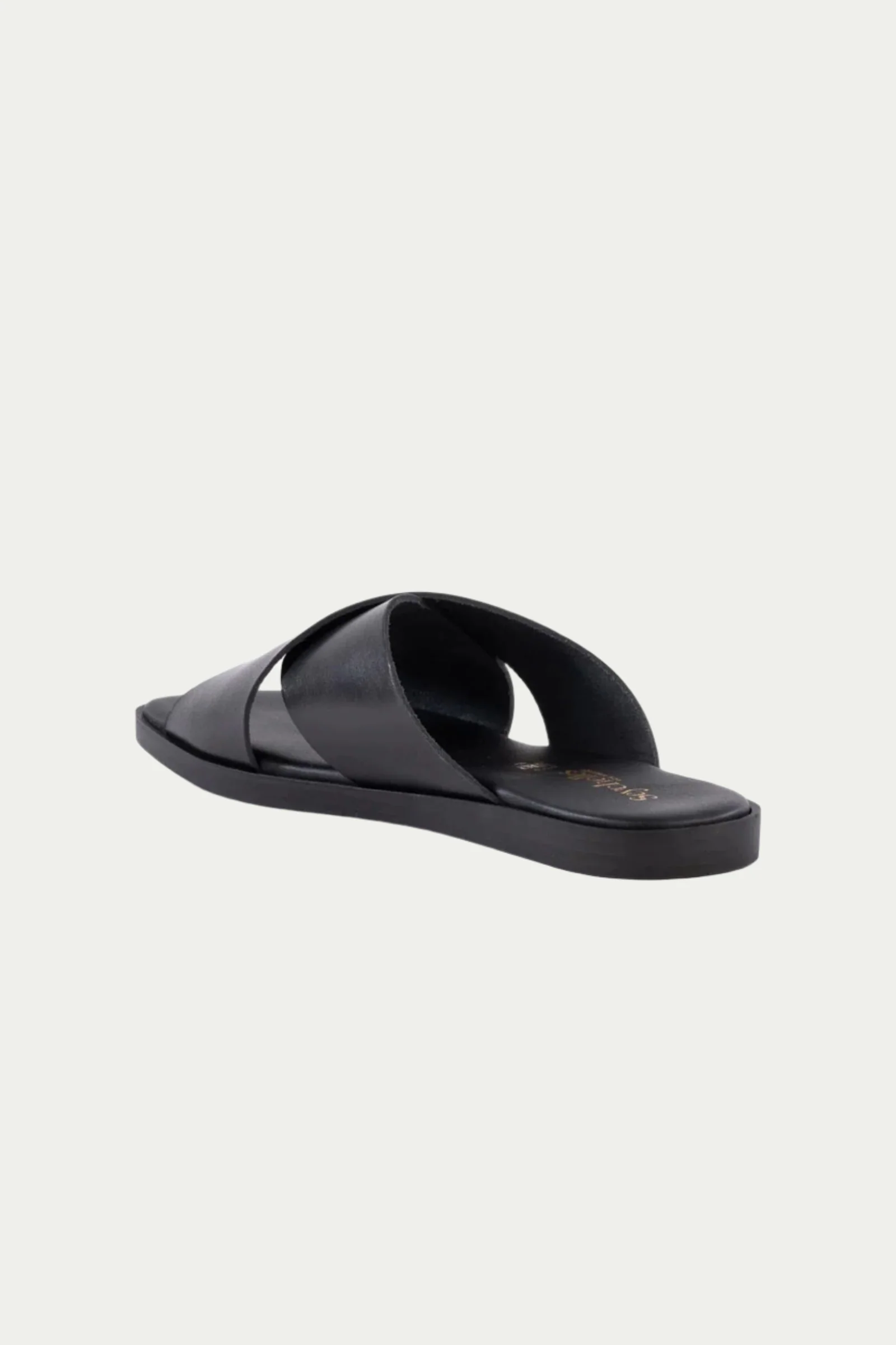 Chai Sandal - Black Leather - Image 4
