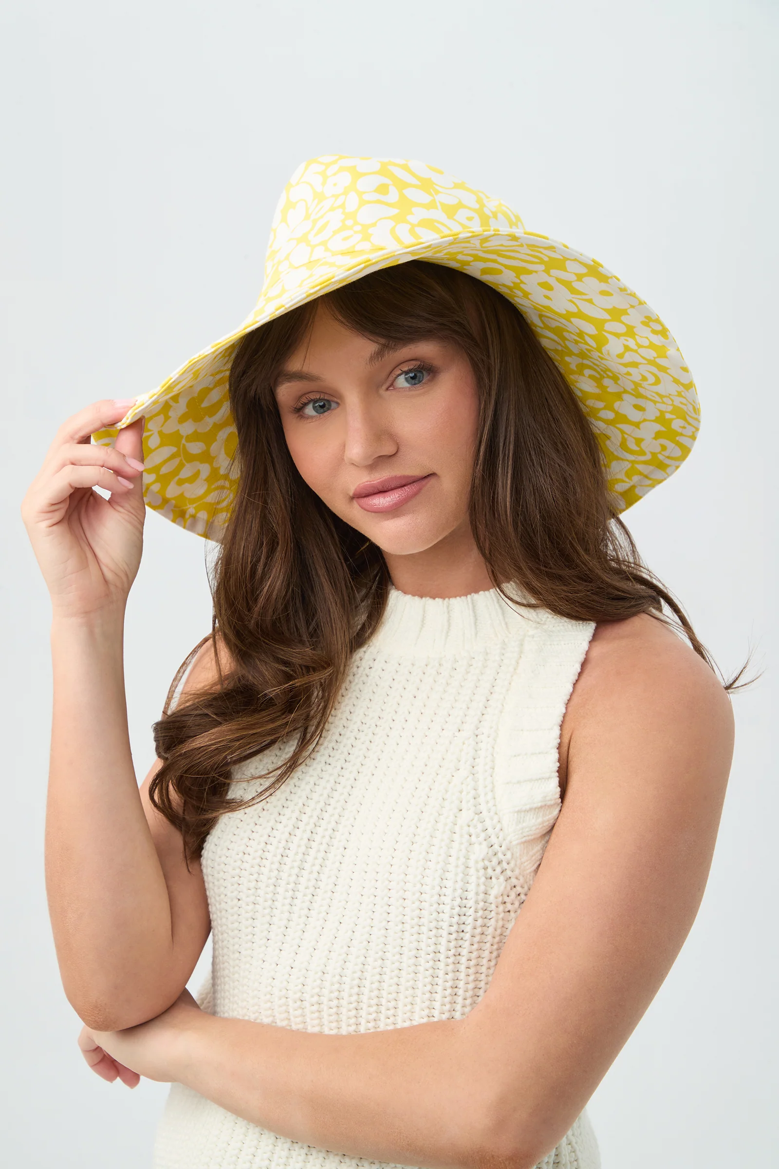 Shade Packable Sun Hat - Poolside Gossip - Image 4