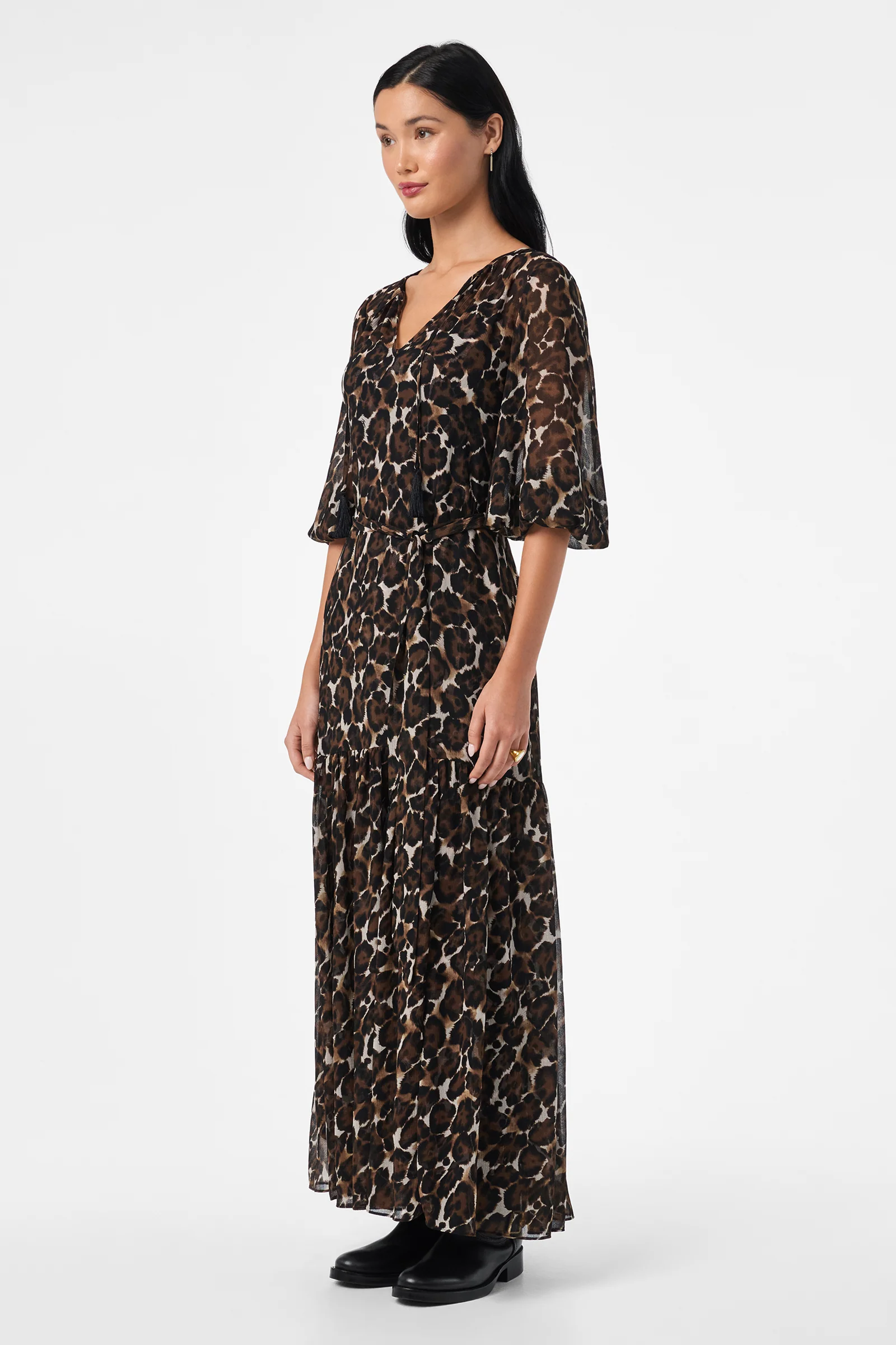 Shalina Tie-Waist Maxi Dress - Image 3