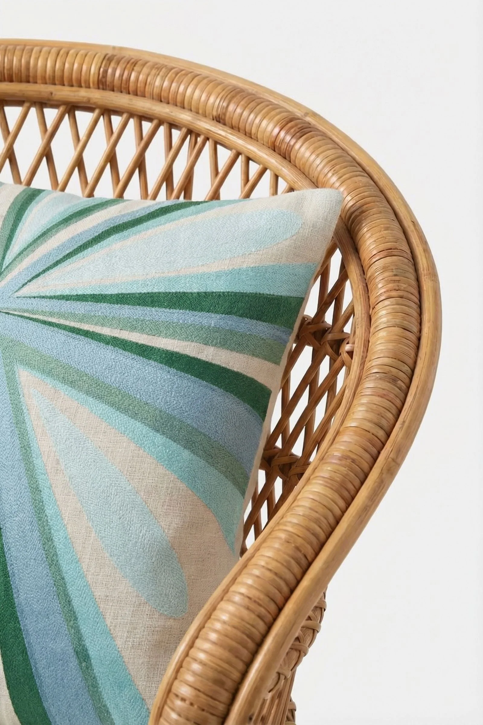 Shante Embroidered Square Pillow - Image 3