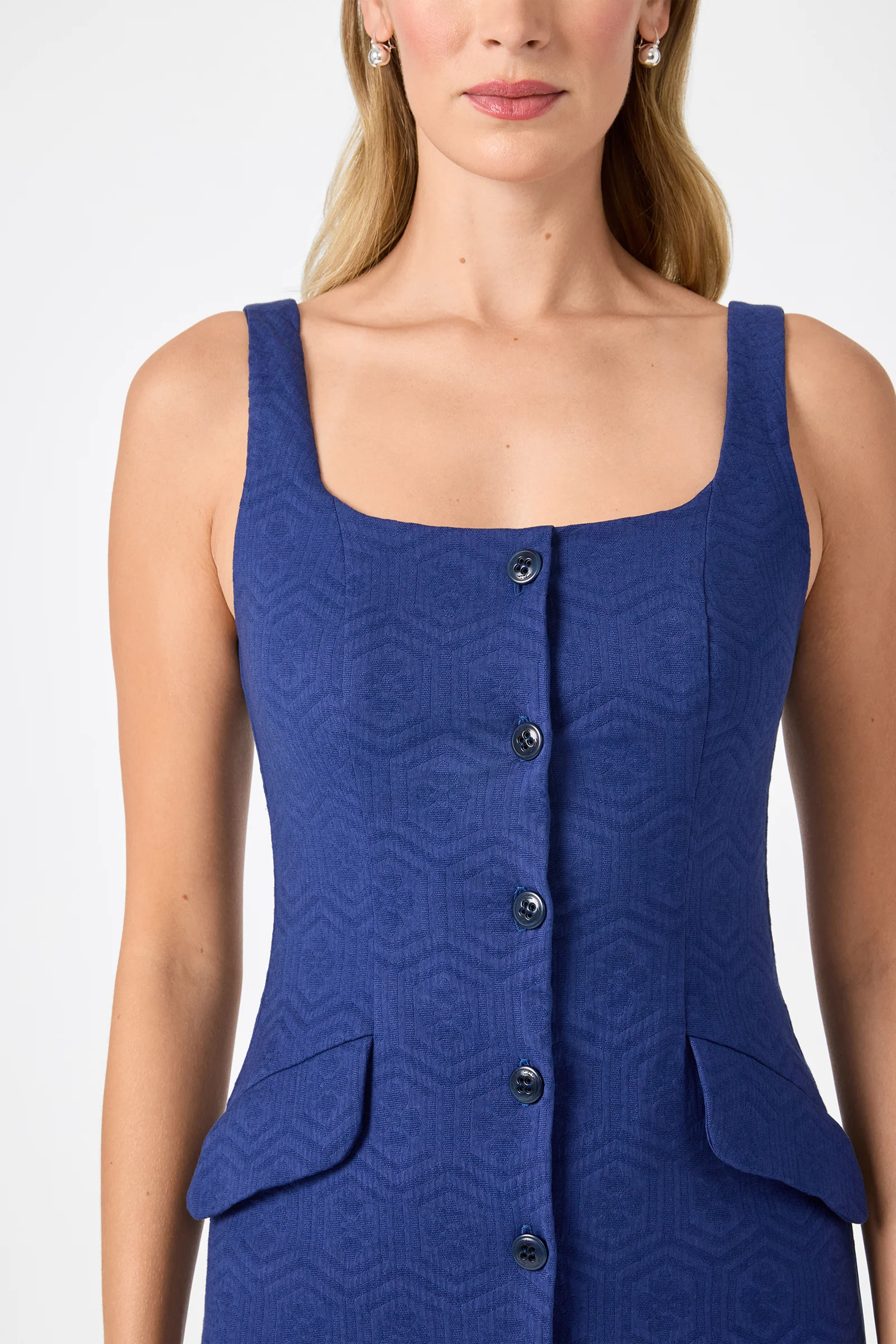 Shinra Button-Down Mini Dress - Image 6