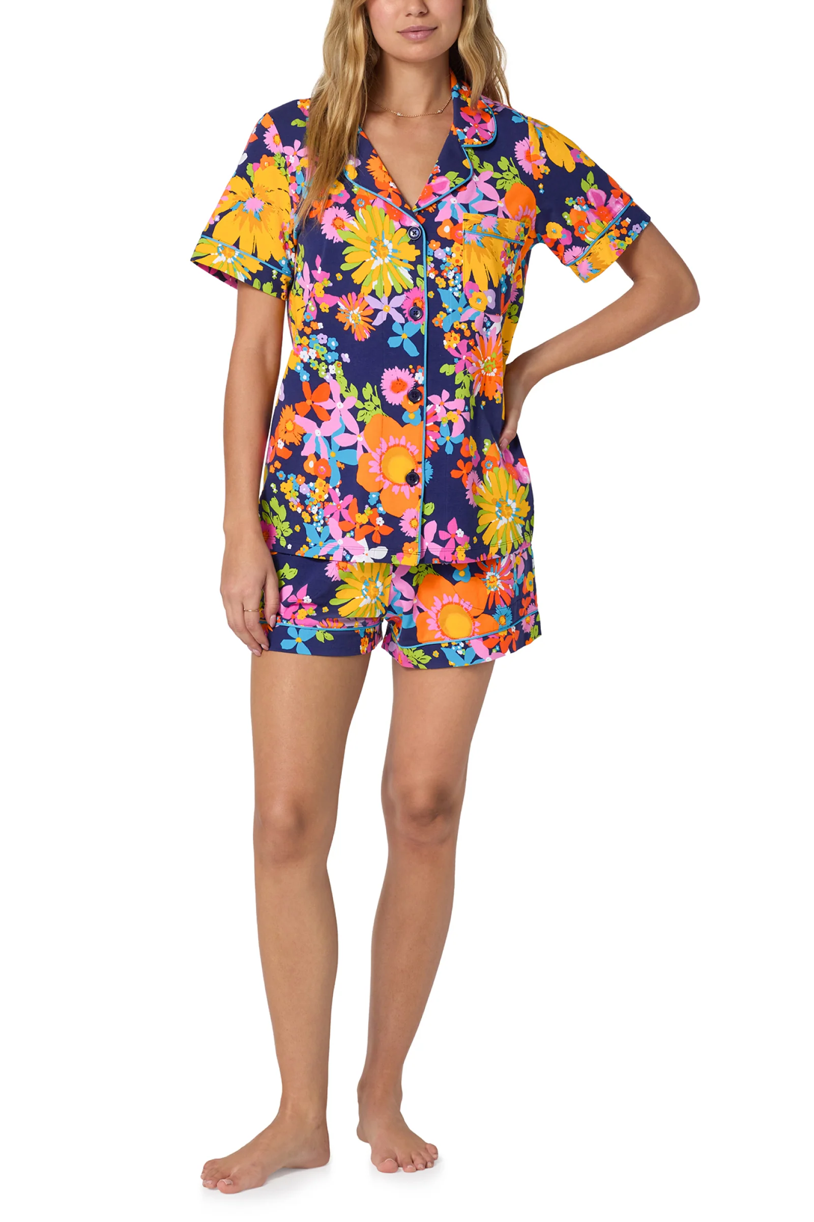 Shorty PJ Set - Bay St Bloom - Image 2