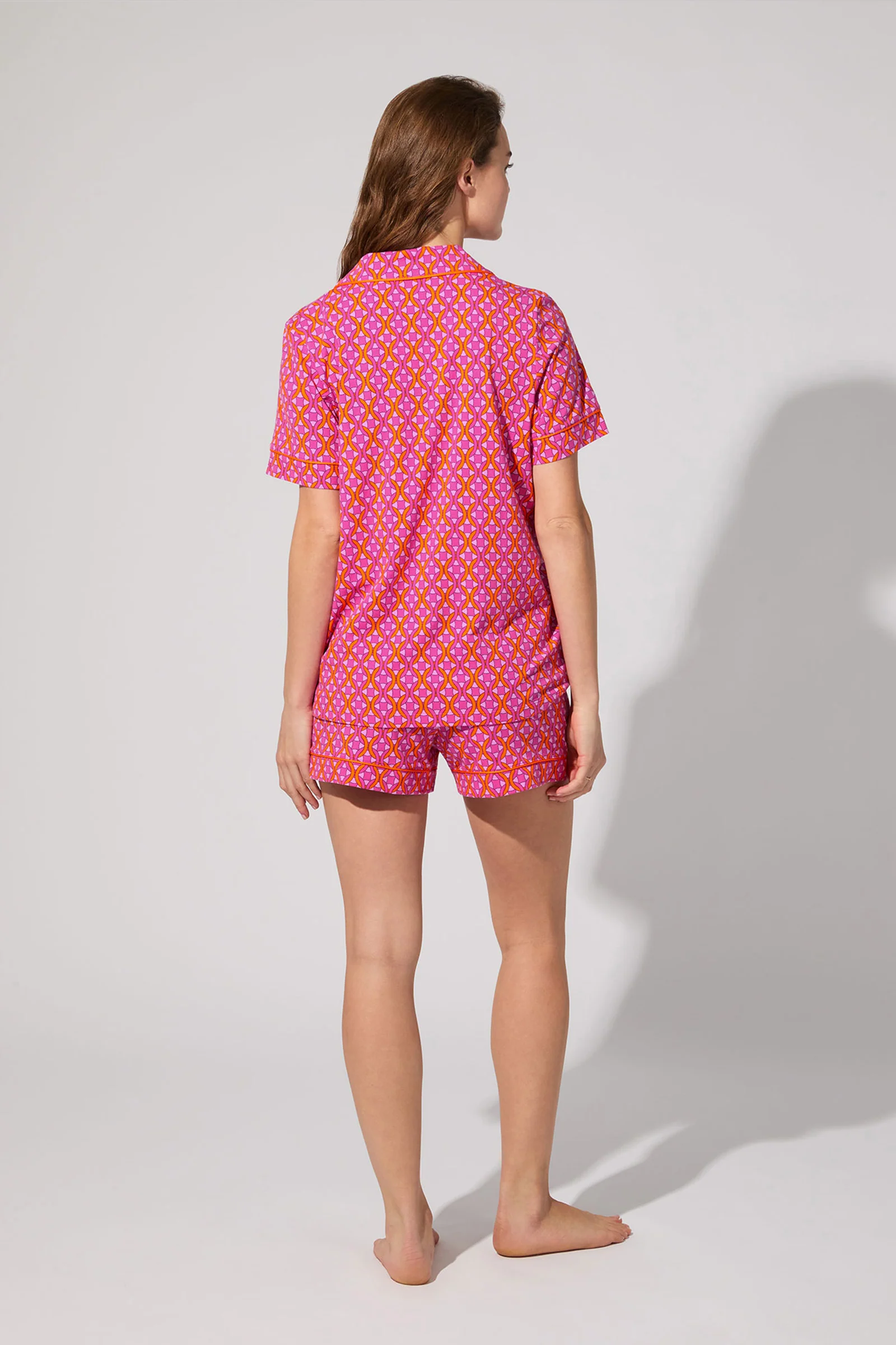 Shorty PJ Set - Chain Geo - Image 4