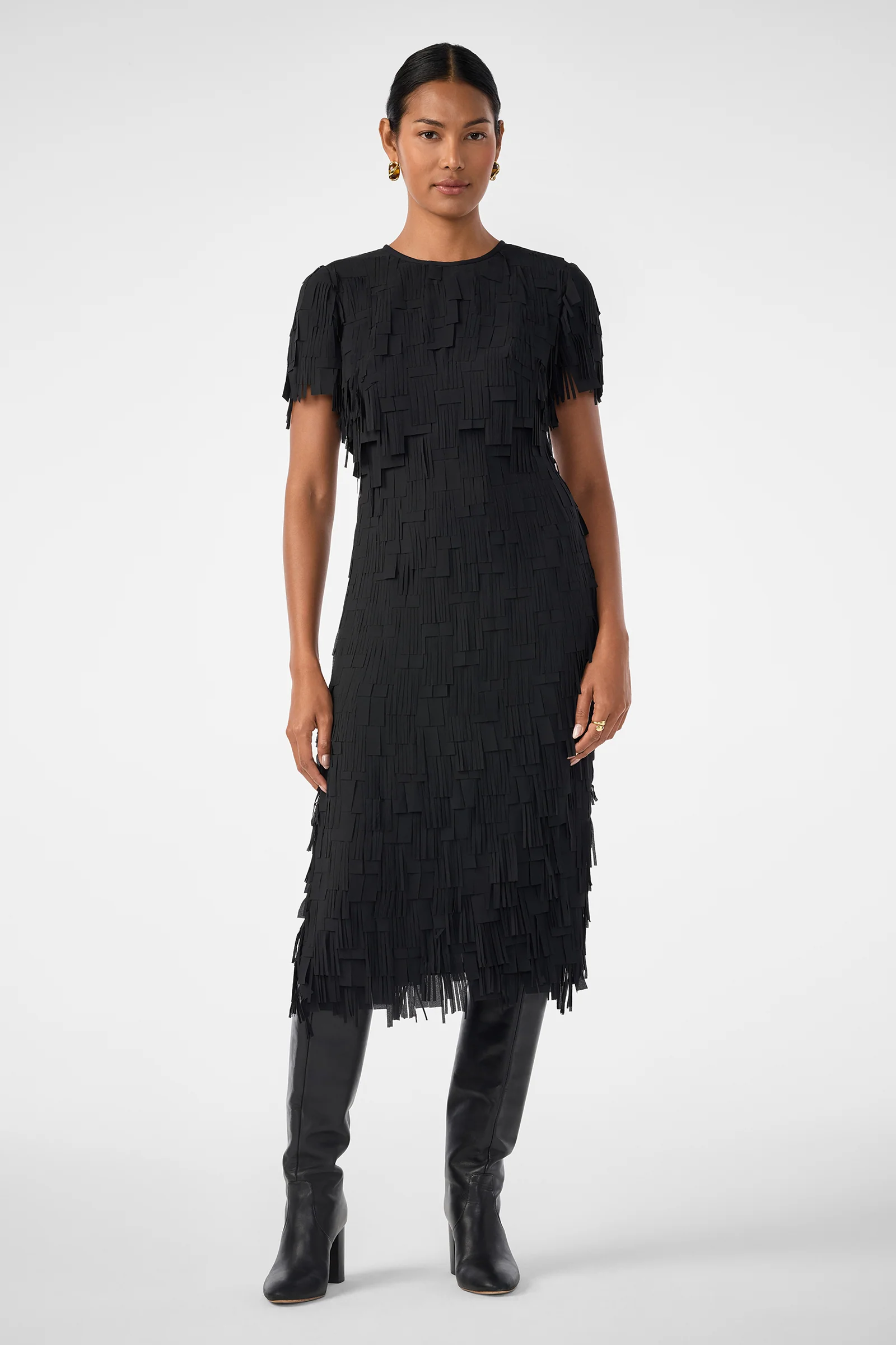 Silkoak Flutter Midi Dress - Image 3