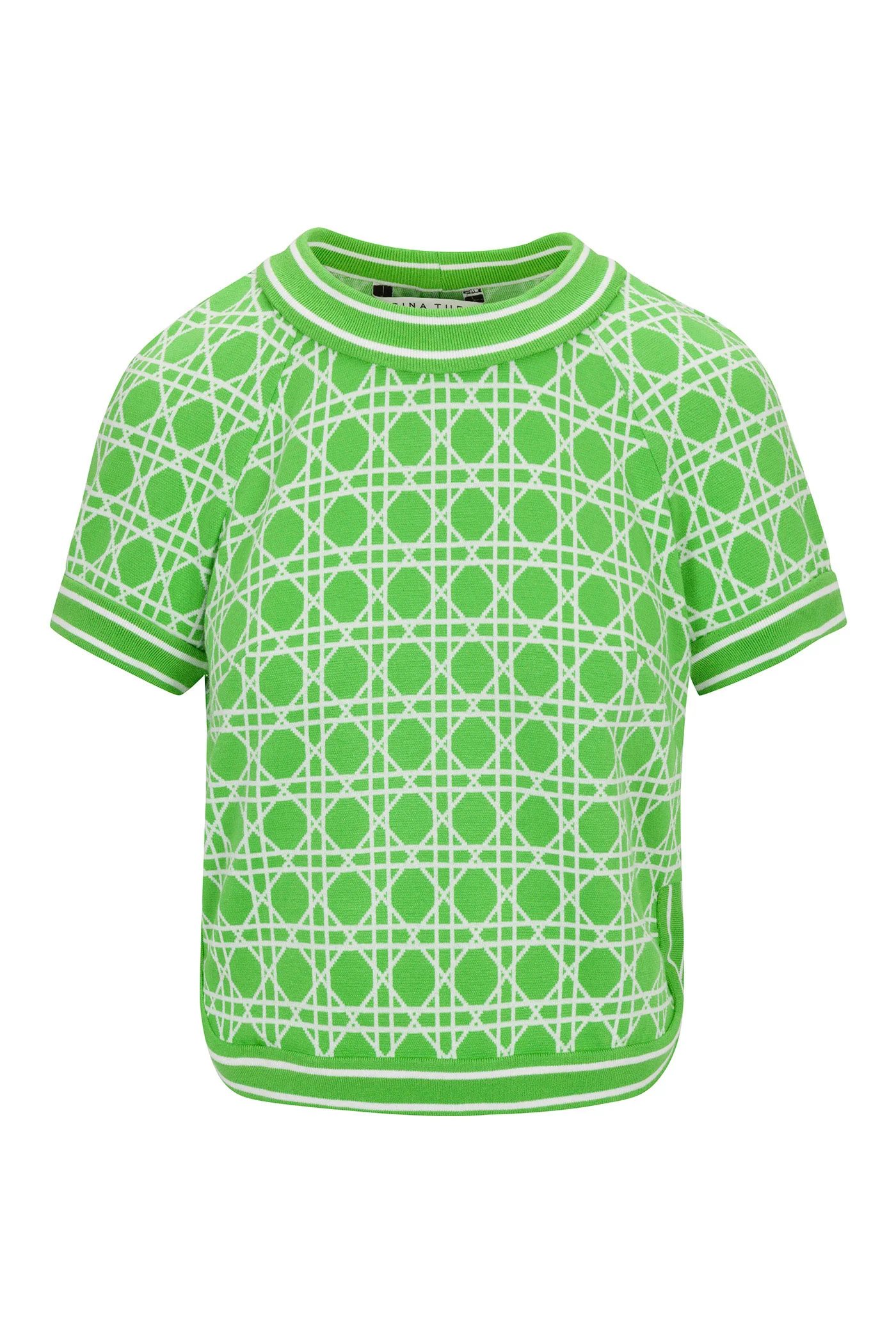 Simona Short-Sleeve Crop Top - Billie Jean - Image 5