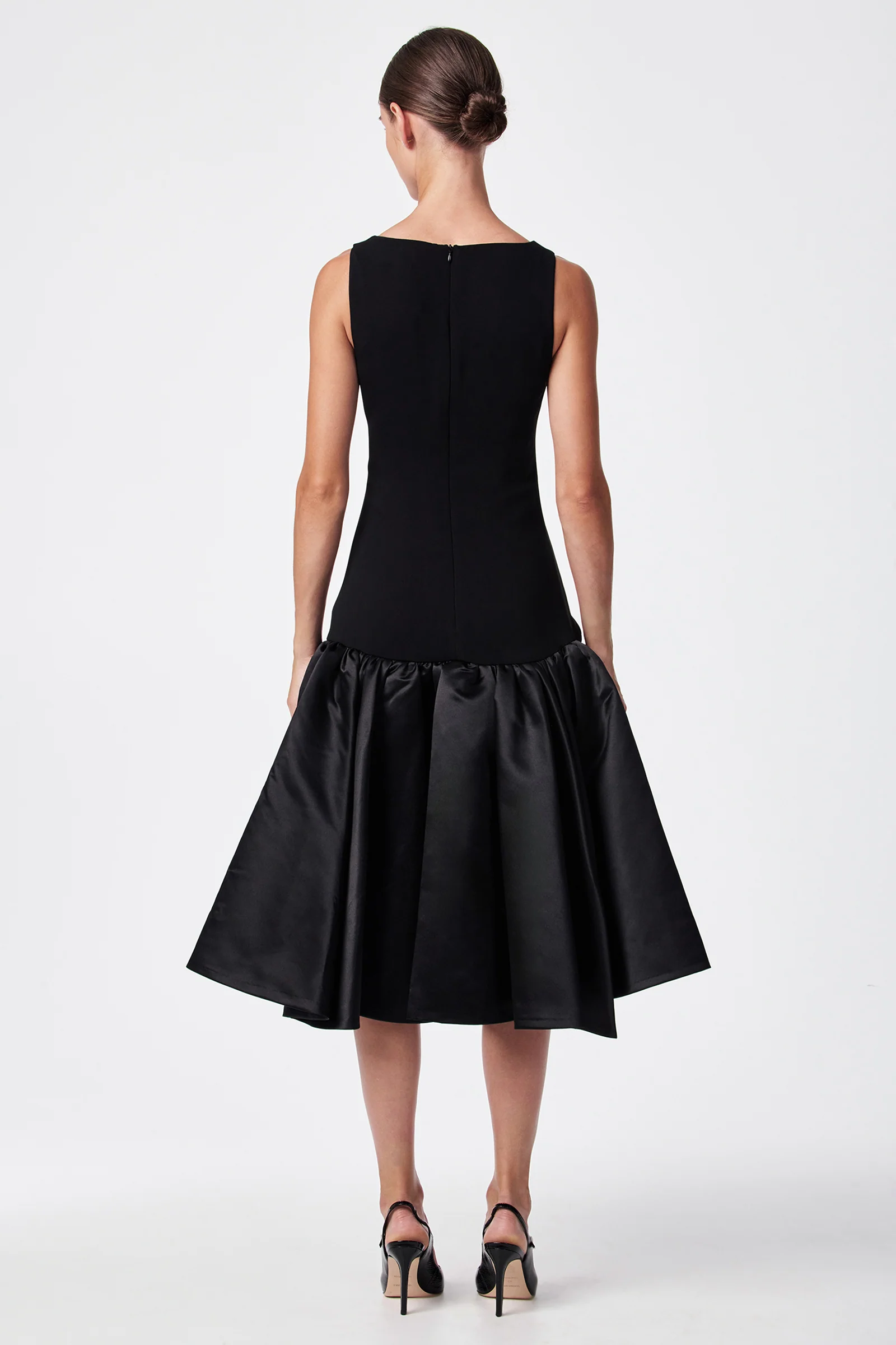 Sina Drop Waist Midi Dress - Image 4