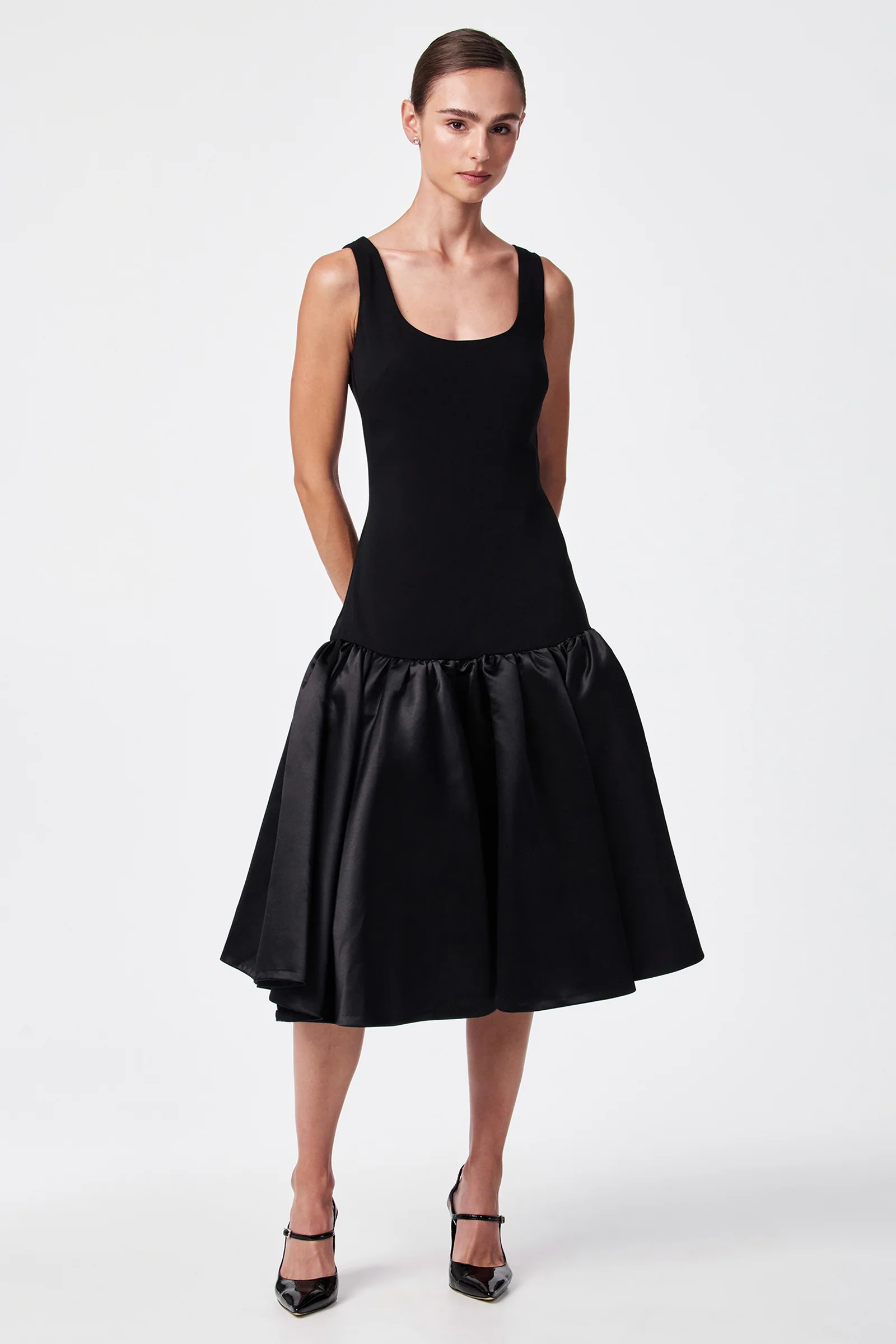 Sina Drop Waist Midi Dress - Image 6