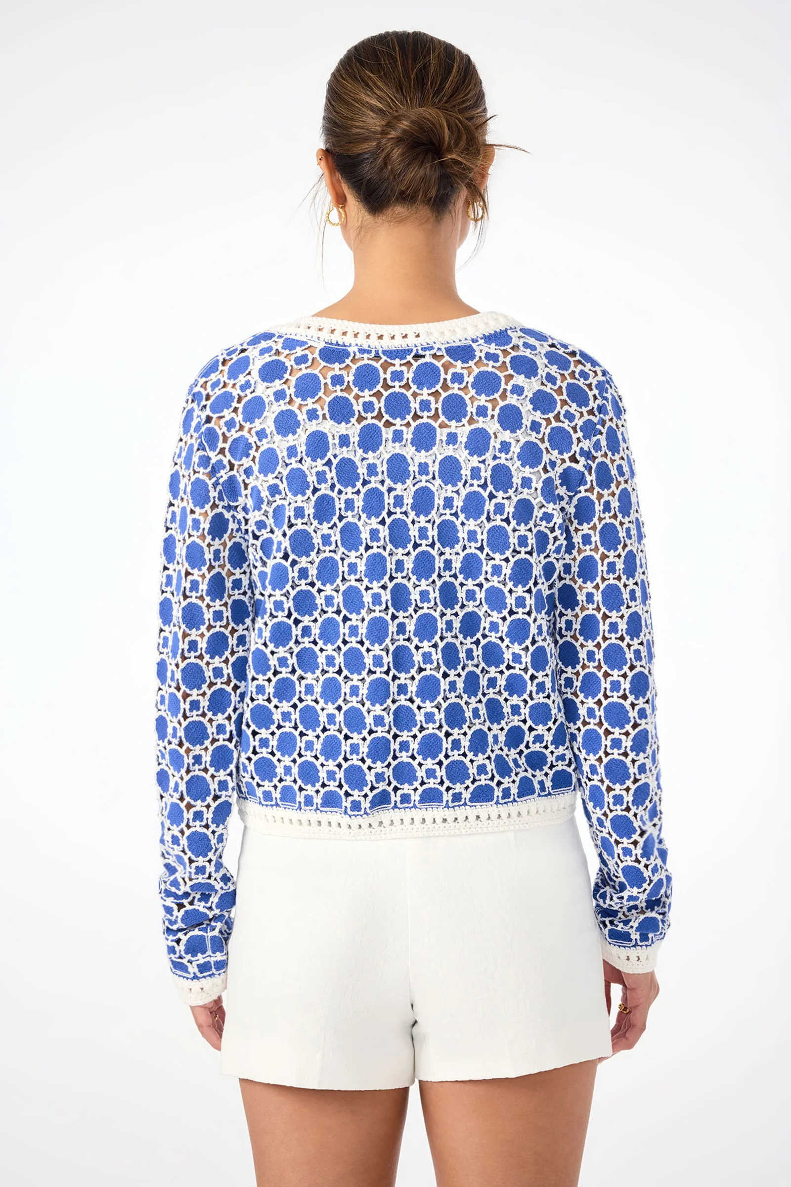 Sinai Contrast Trim Knit Cardigan - Image 4