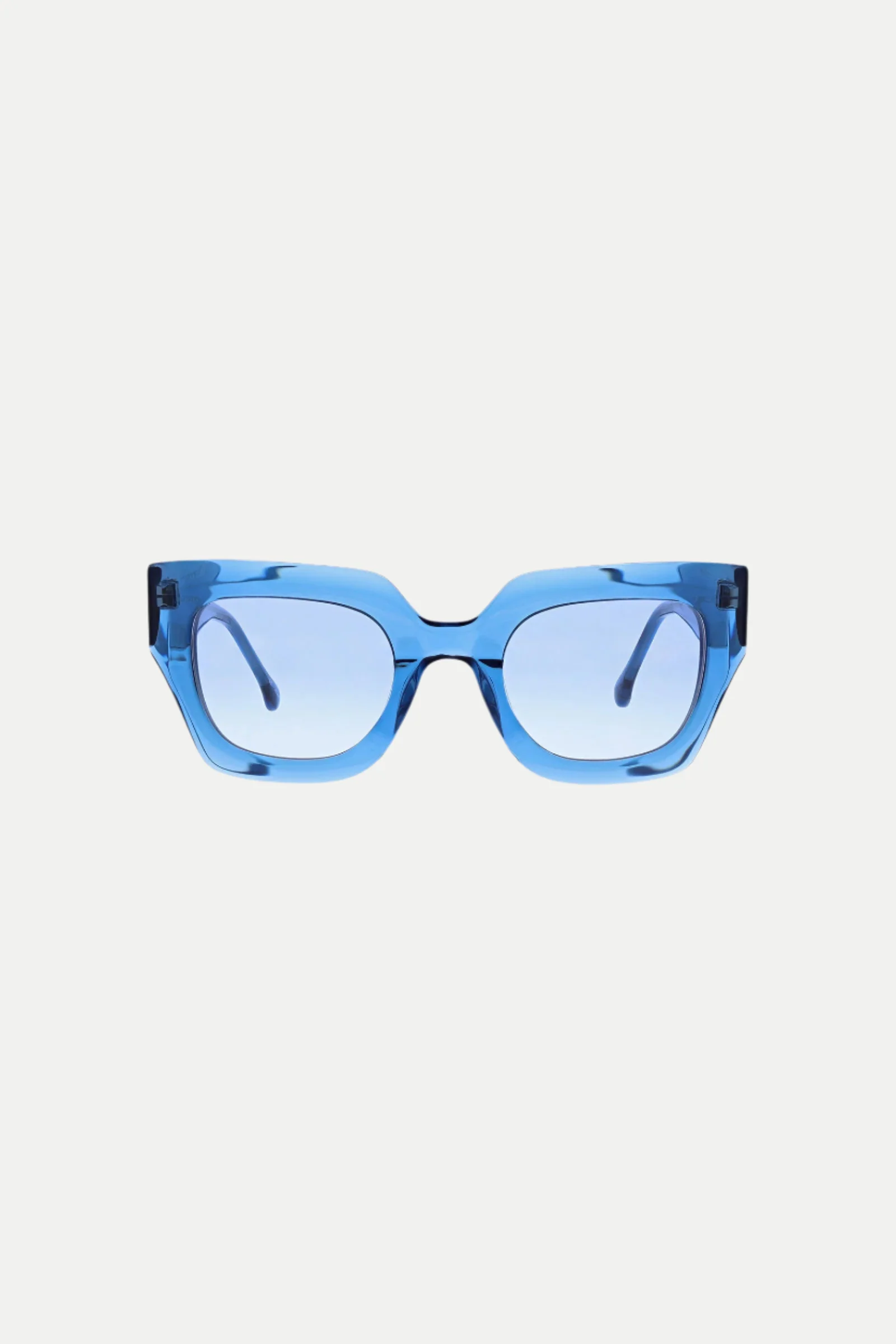 Sol Wide Frame Square Acetate Sunglasses - Image 10