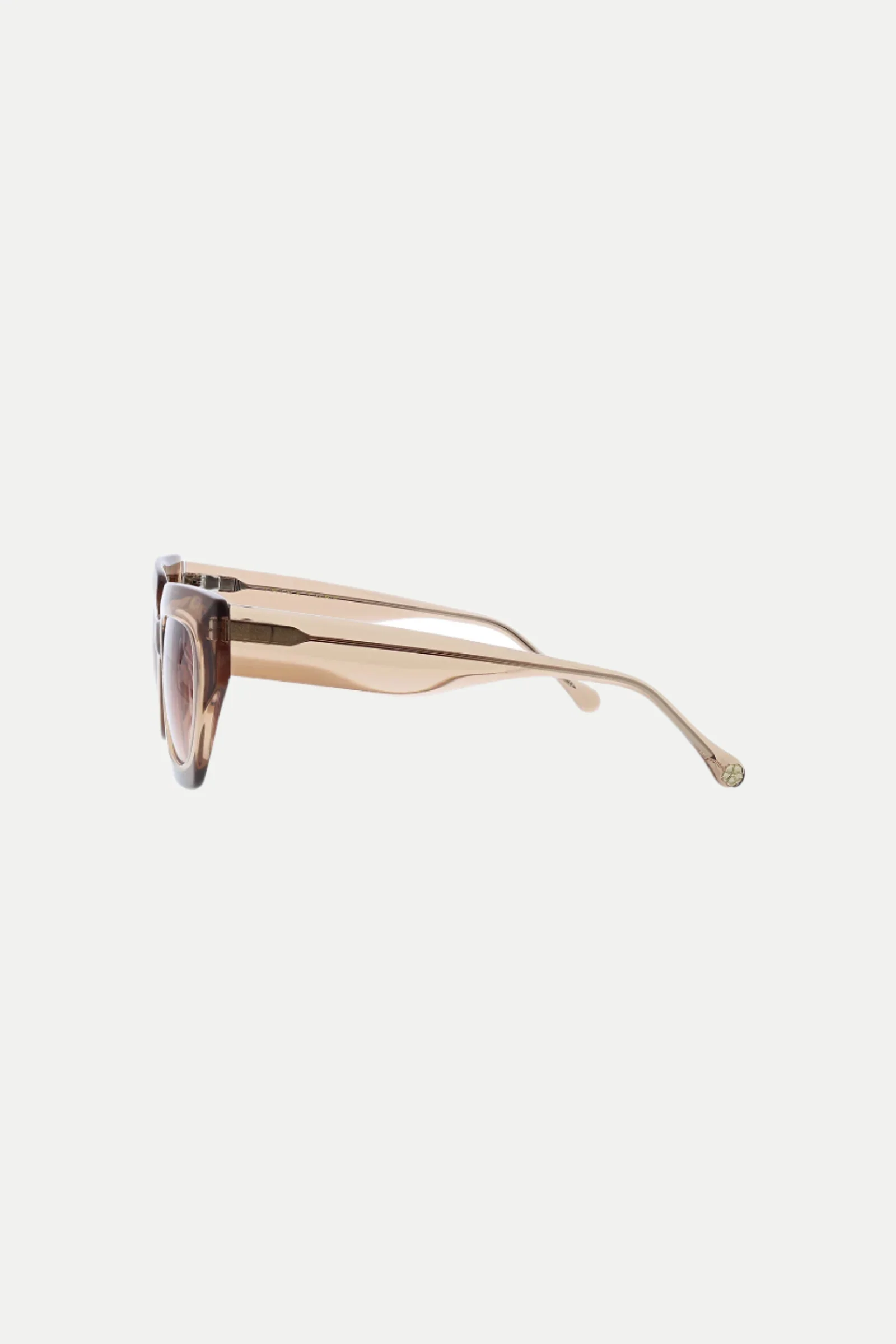 Sol Wide Frame Square Acetate Sunglasses - Image 3