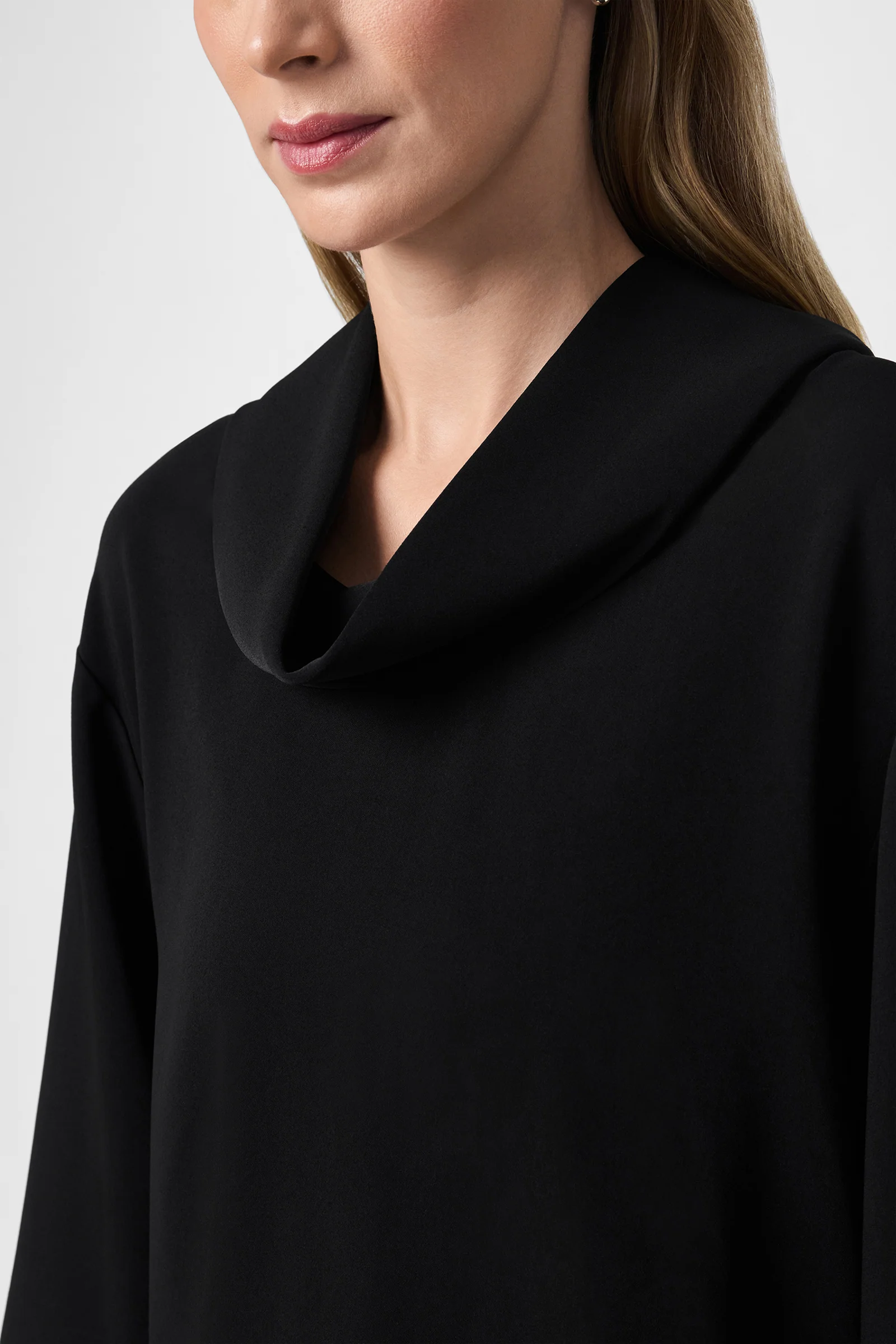 Staged Folded Collar Top - Image 5