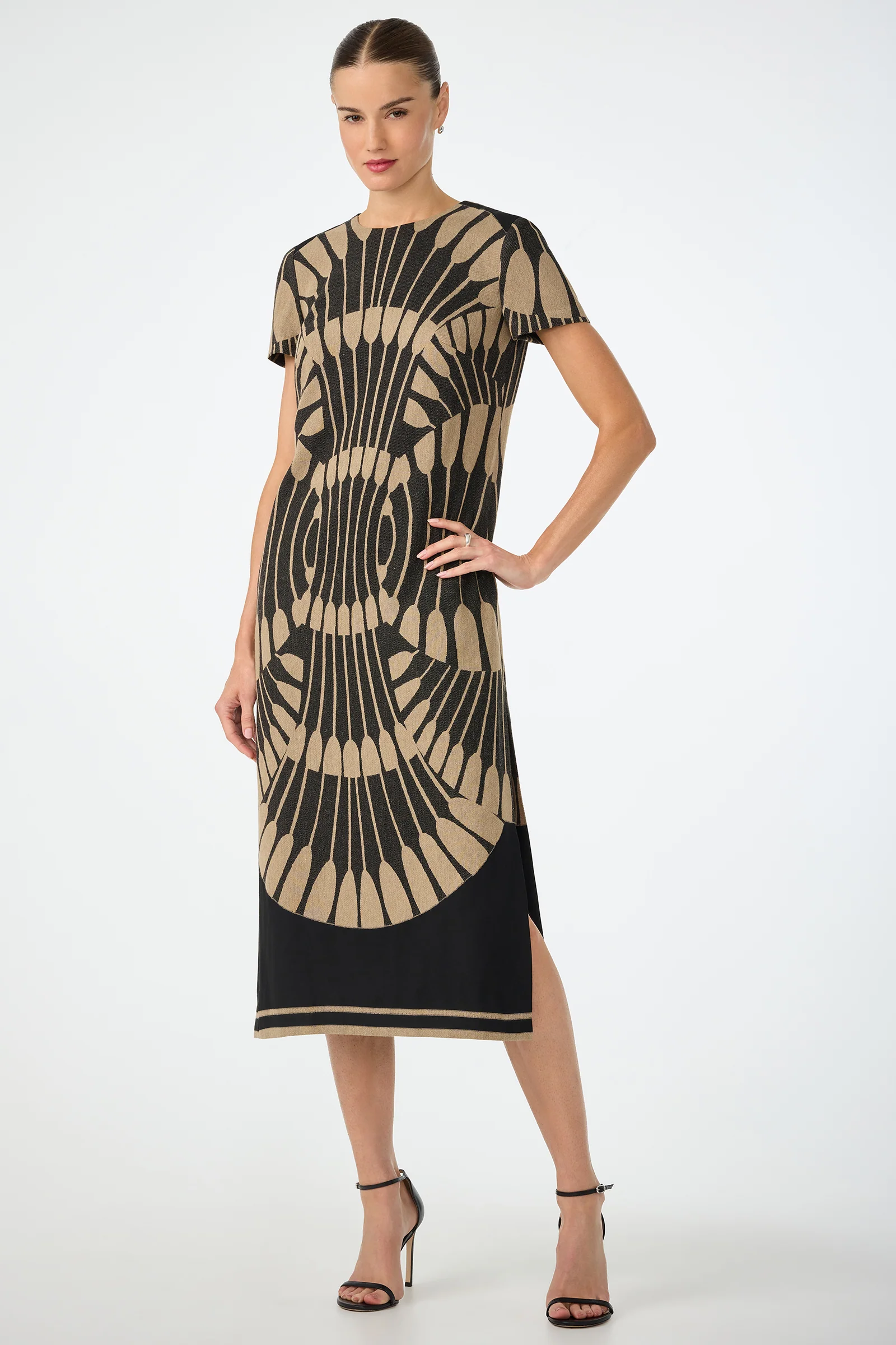 Sugarita Midi Dress - Juniper Fil Coupe