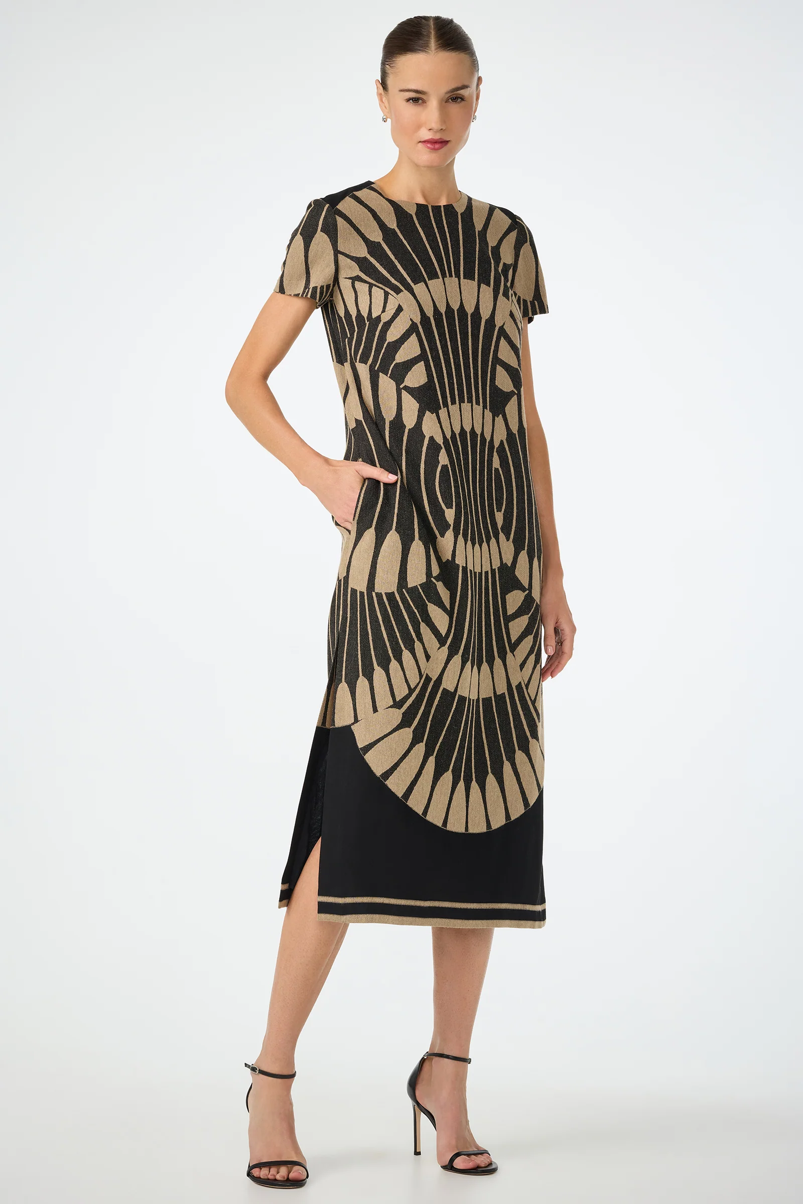 Sugarita Midi Dress - Juniper Fil Coupe - Image 2
