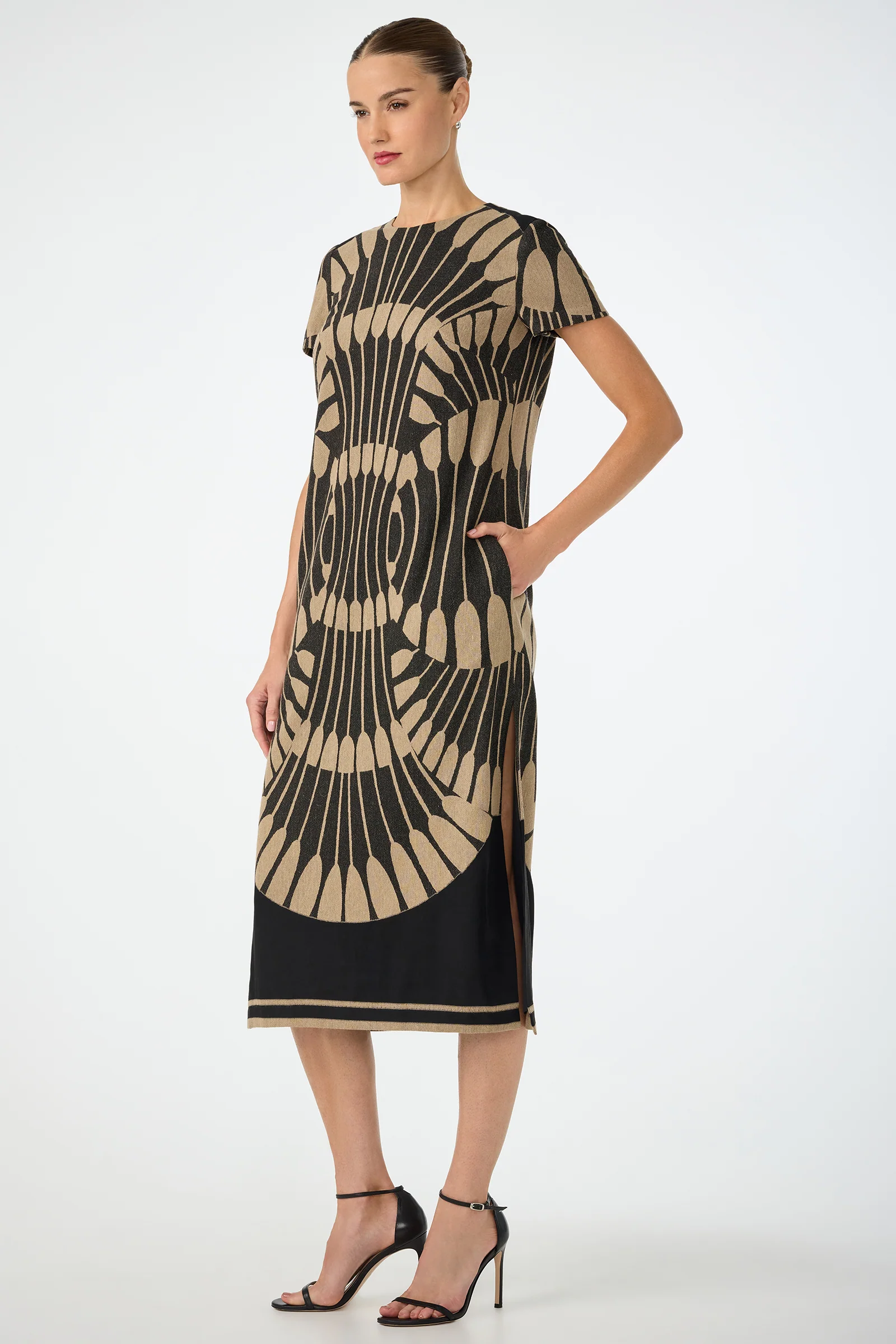 Sugarita Midi Dress - Juniper Fil Coupe - Image 3