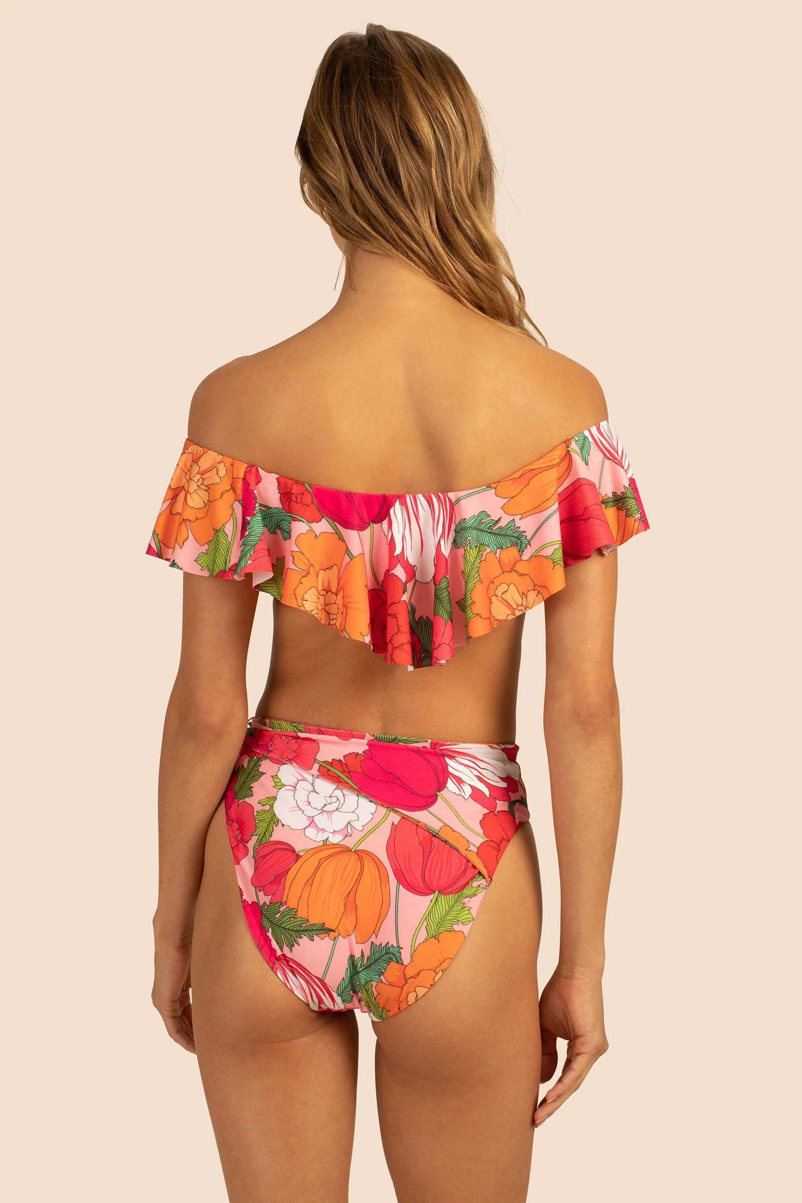 Sunny Bloom Off The Shoulder Bandeau Top - Image 2