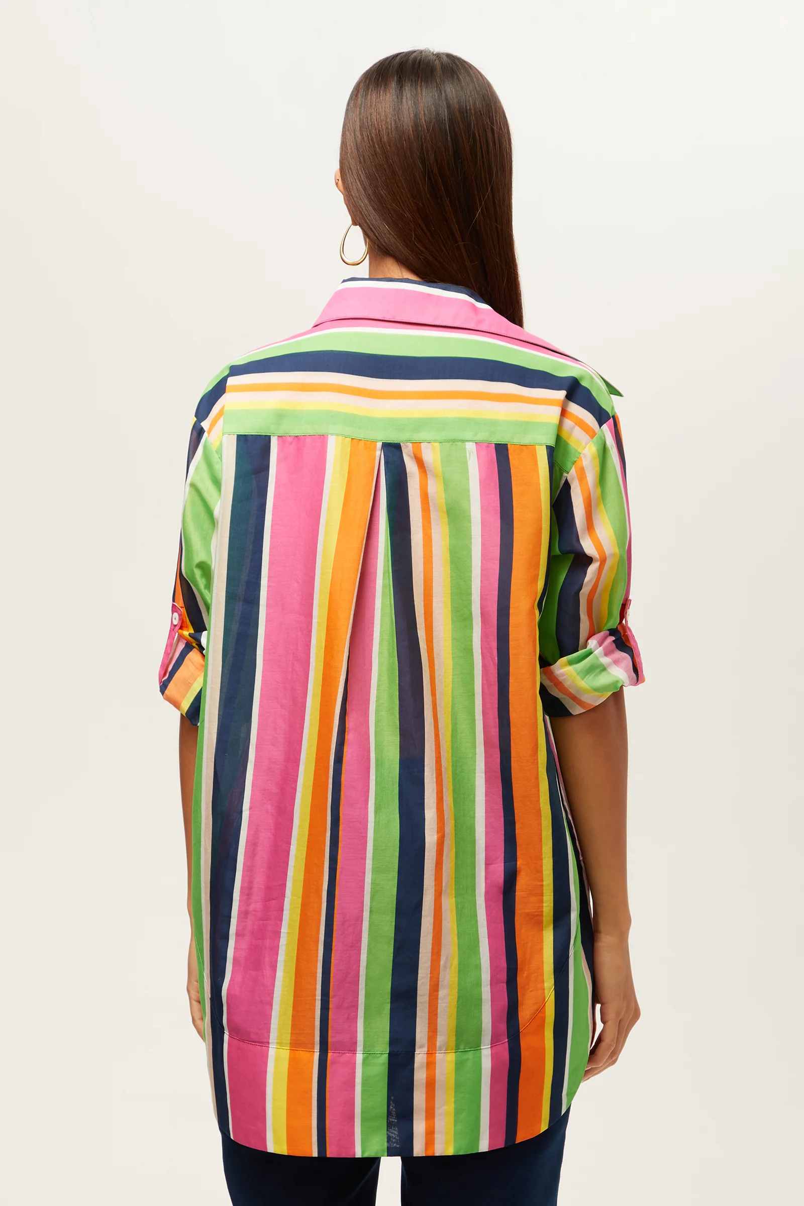 Swing Short-Sleeve Top - Splash Stripe - Image 3
