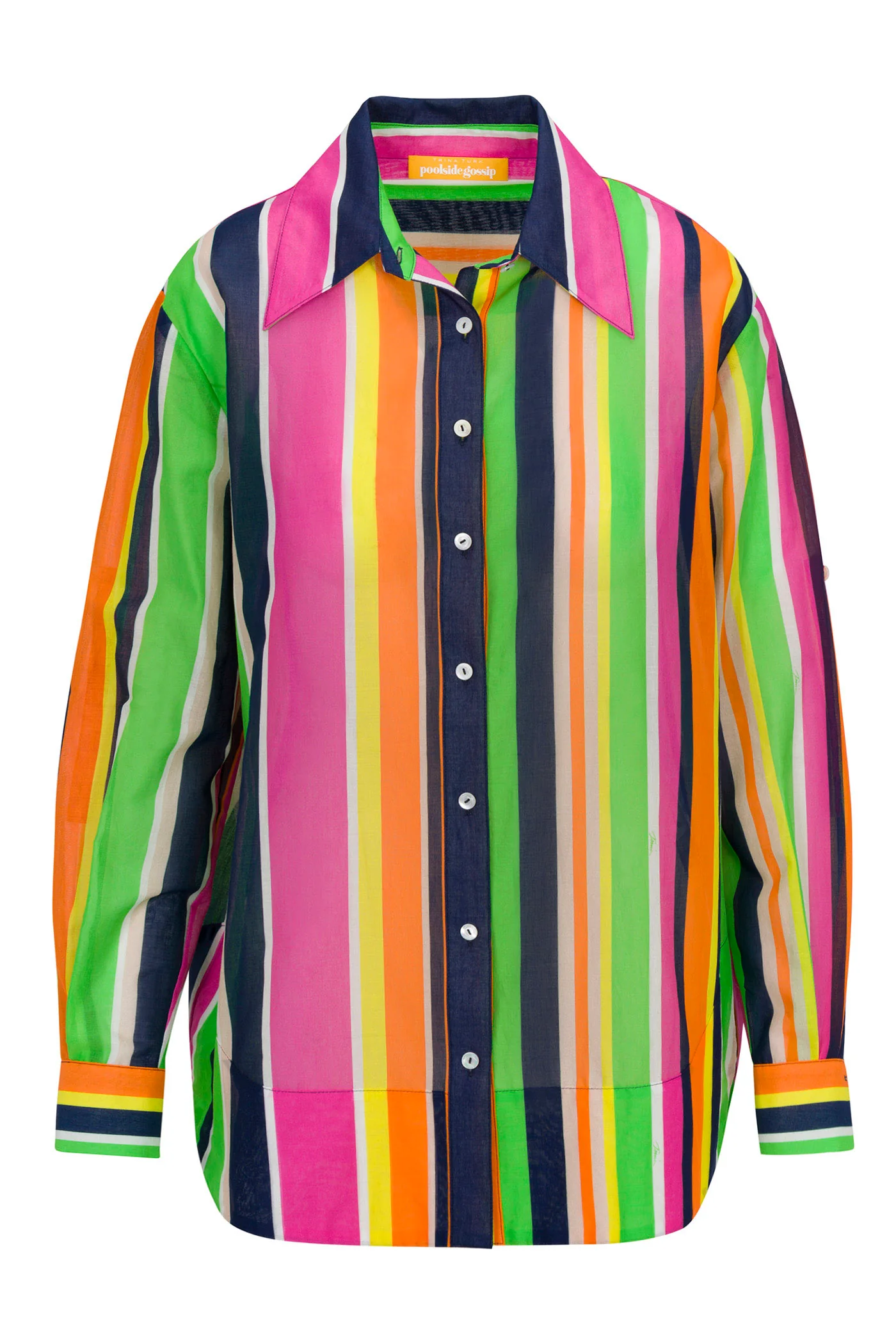 Swing Short-Sleeve Top - Splash Stripe - Image 5