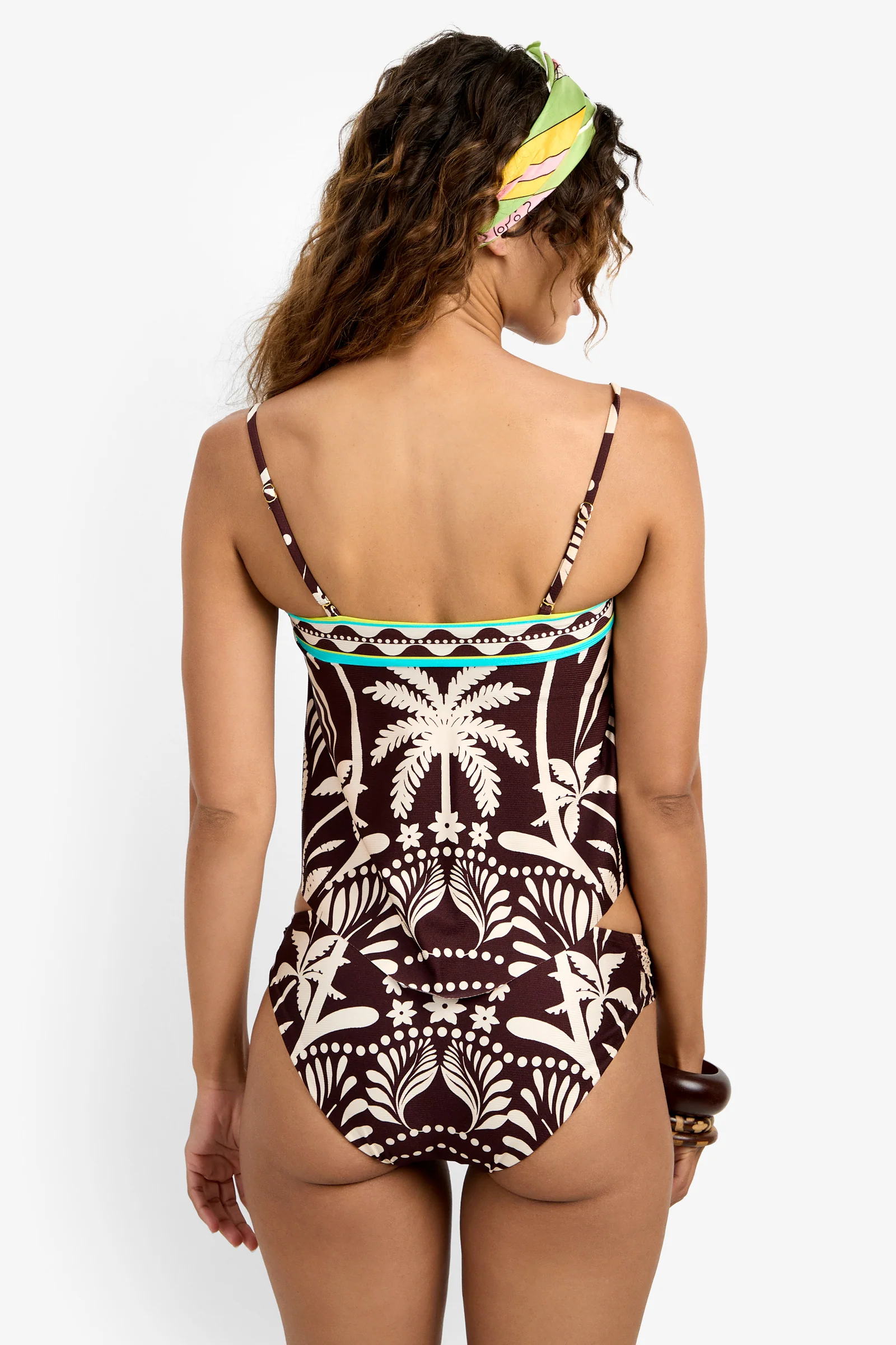 Handkerchief Tankini Swim Top - Image 3
