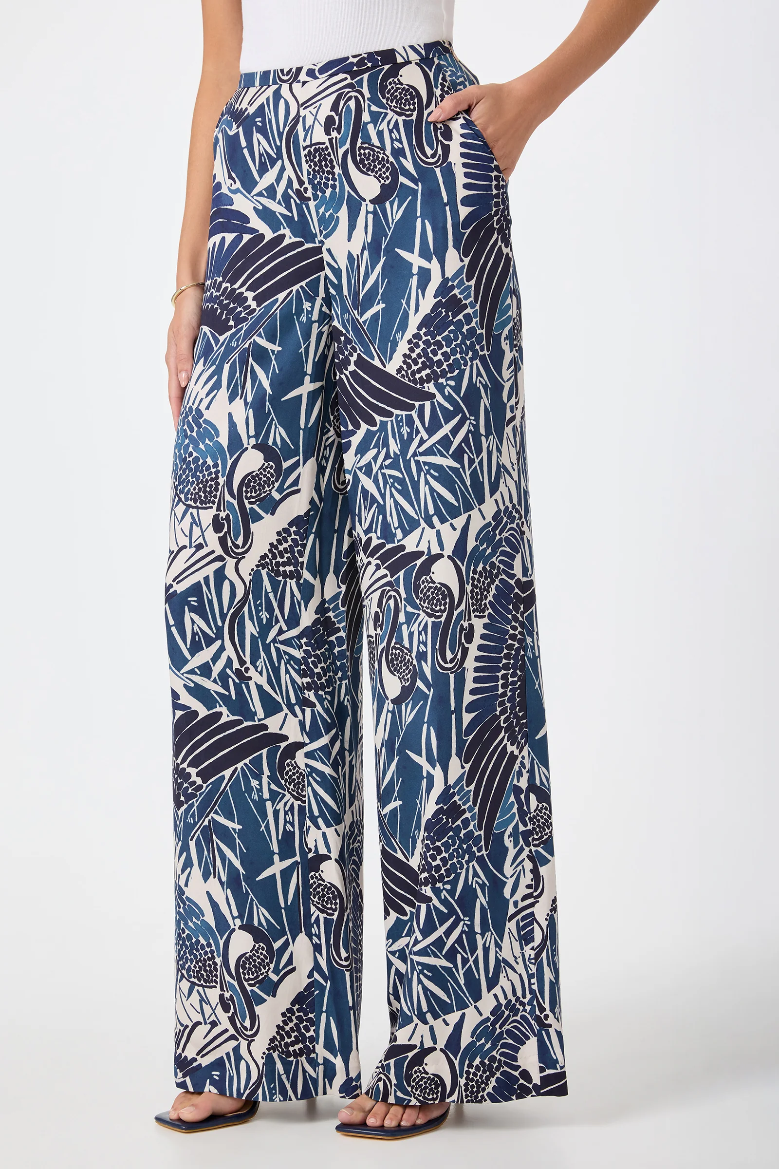 Tavia Wide-Leg Pant - Tsuru - Image 3