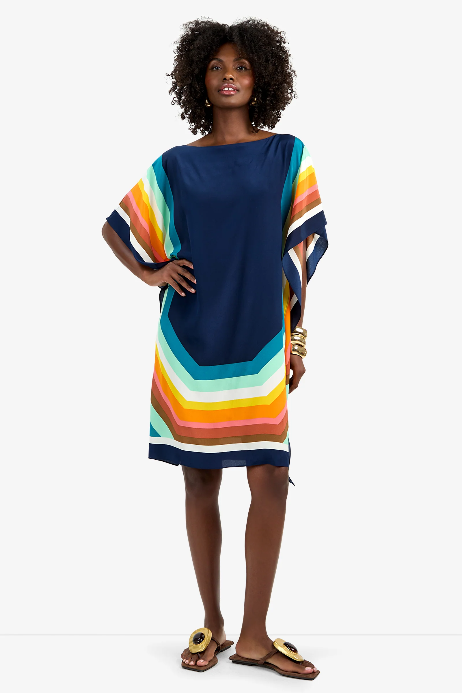 Theodora Caftan Dress - Siena - Image 2