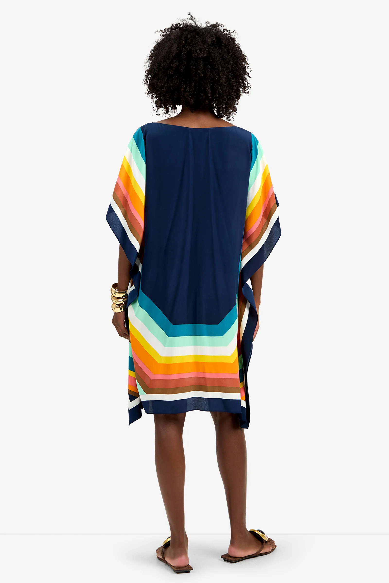 Theodora Caftan Dress - Siena - Image 3
