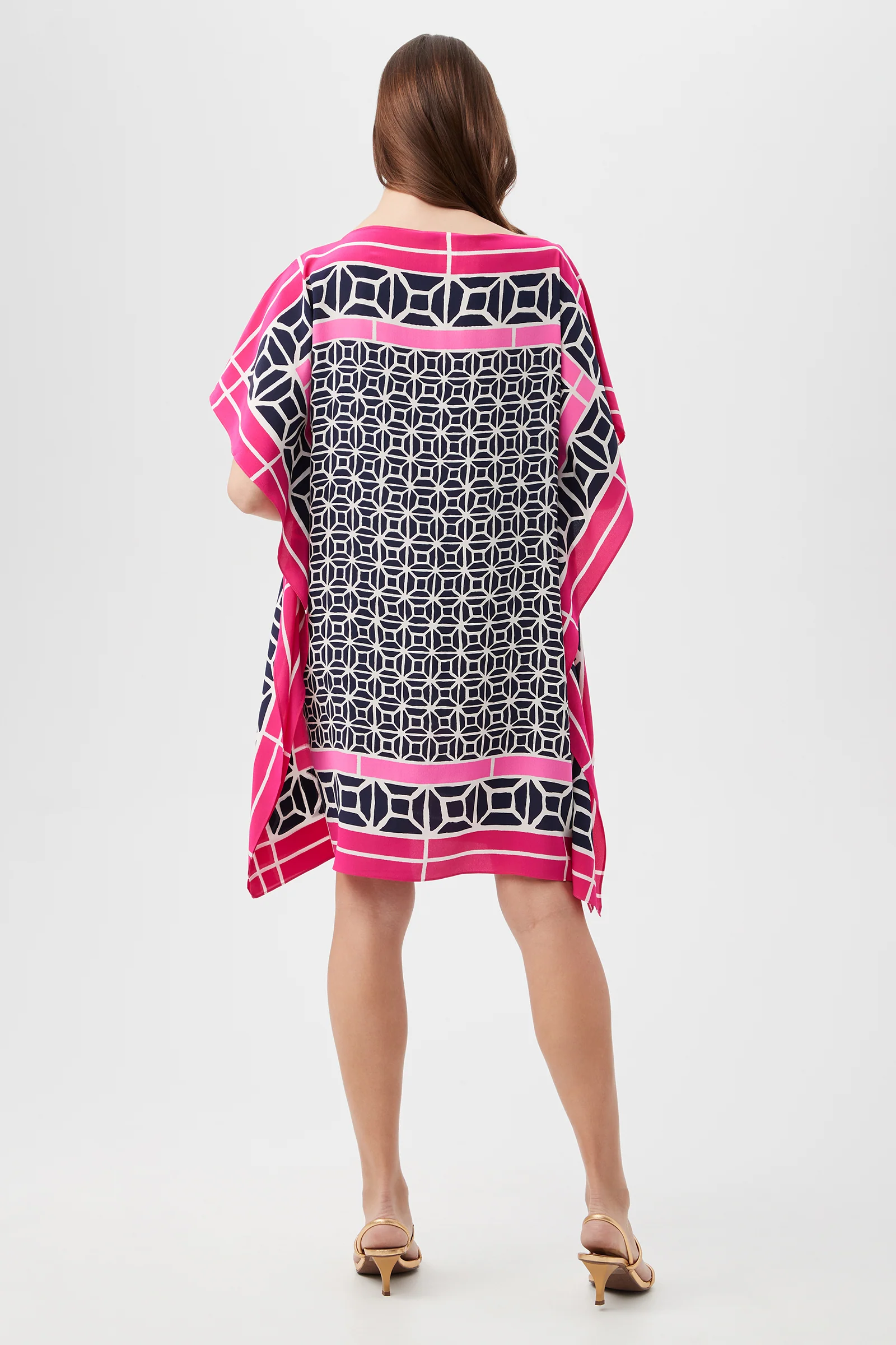 Theodora Caftan Dress - Durell Silk - Image 3