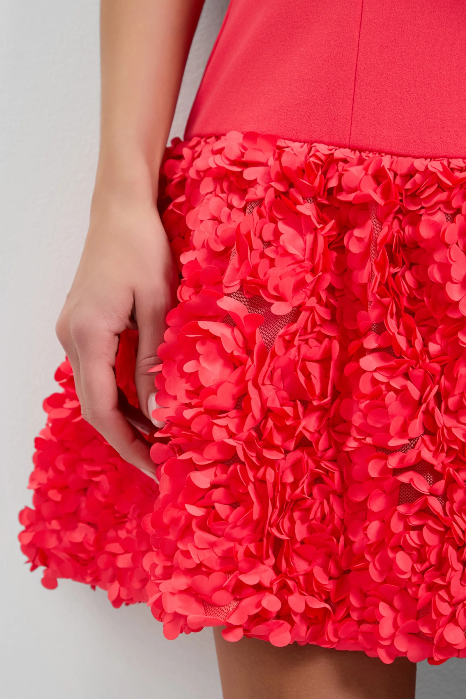 Tibaldi 3D Floral Mini Dress - Image 5