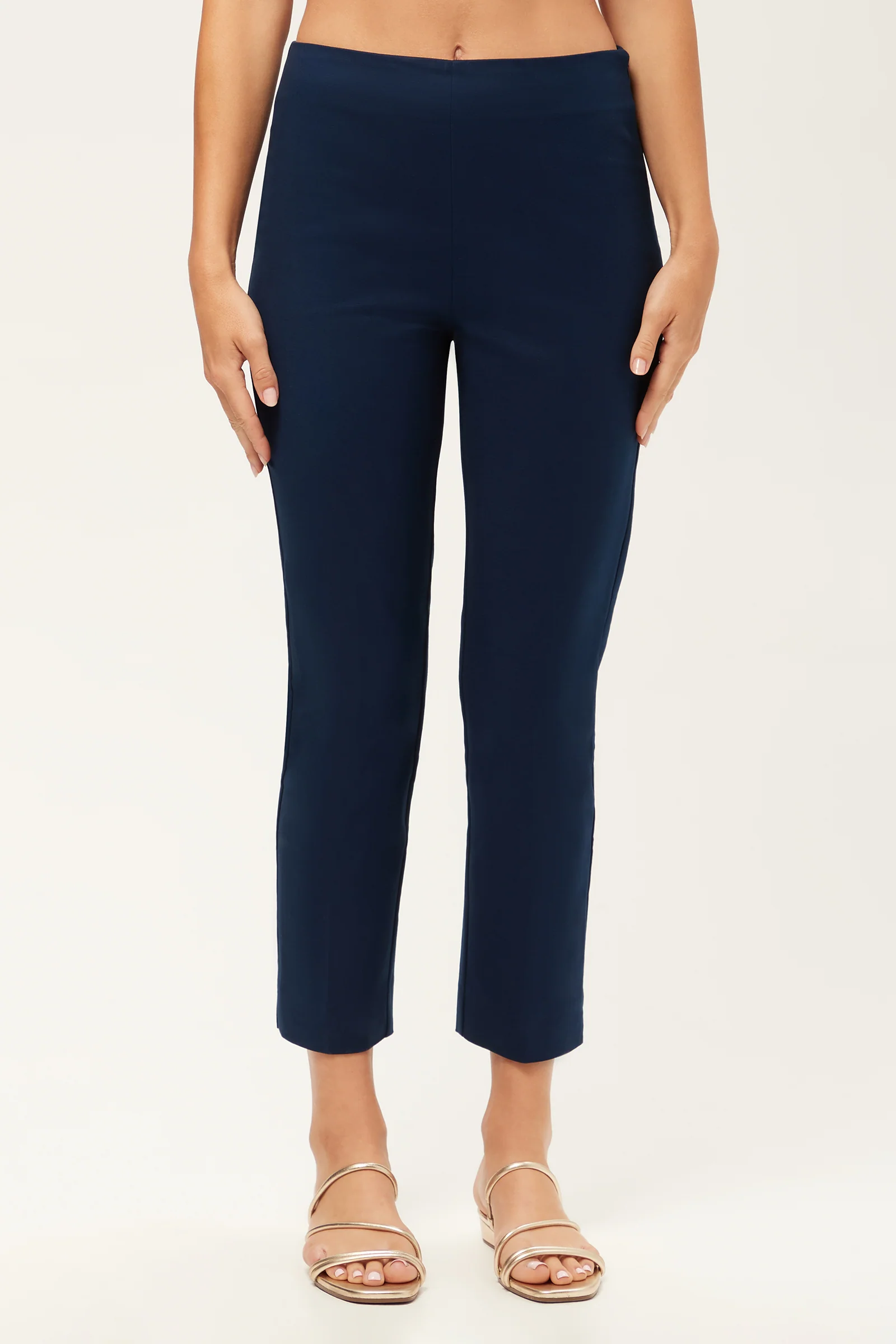 Tie Breaker Slim Crop Pant - Solid Suiting - Image 5