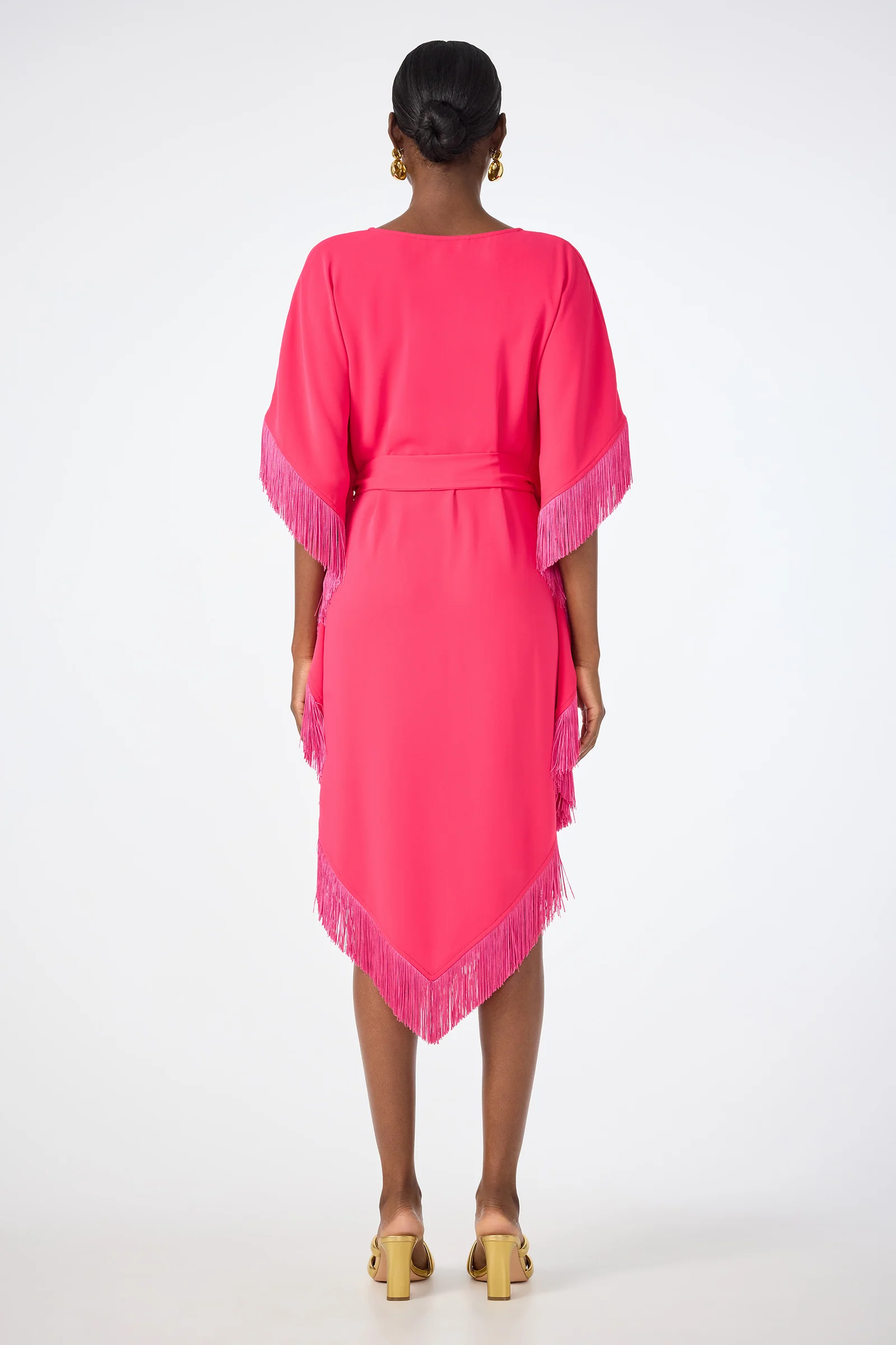 Toulouse Short-Sleeve Fringe Dress - Image 8