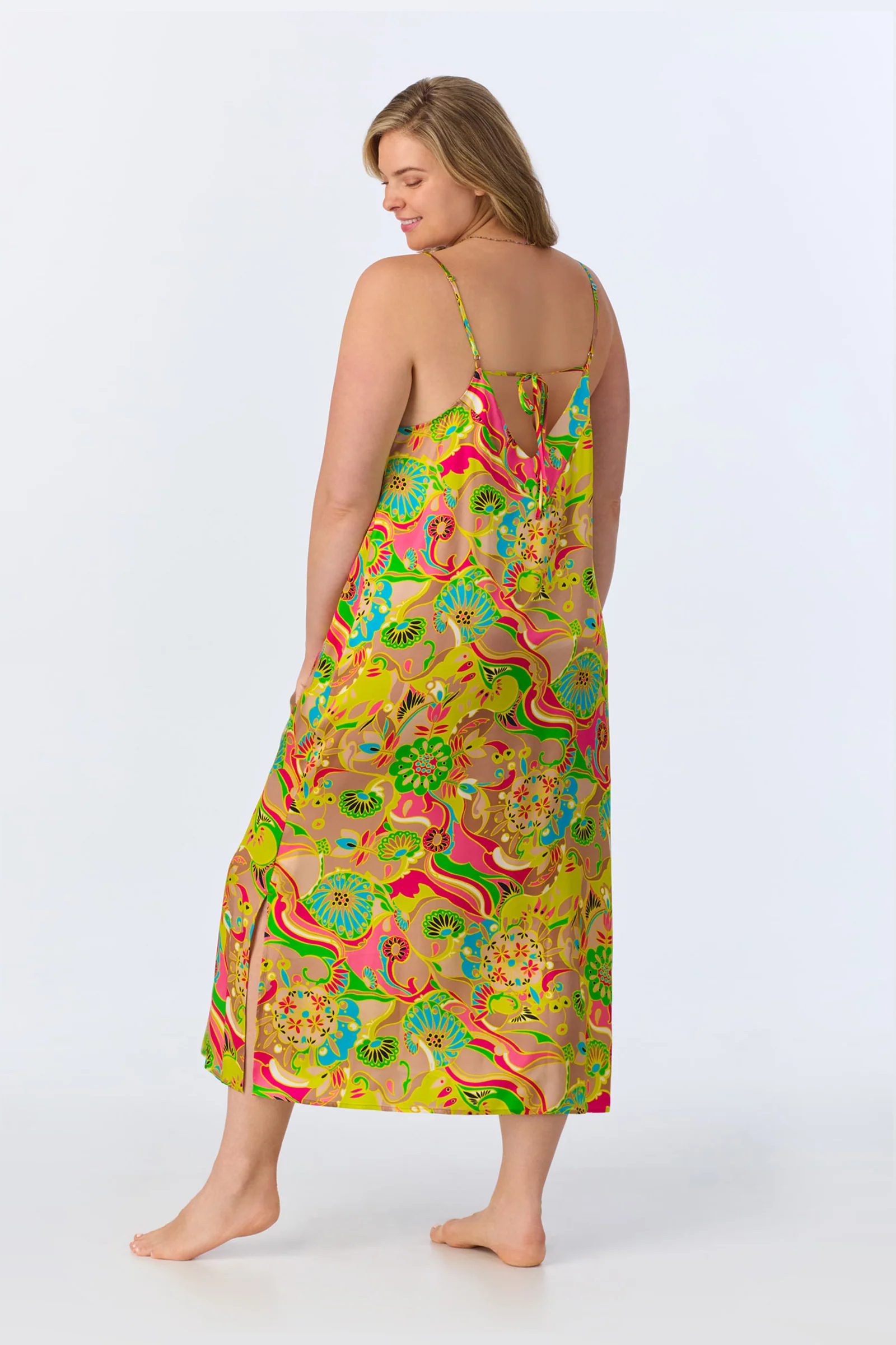 TT Maxi Chemise Nightgown - Heritage Silk - Image 5