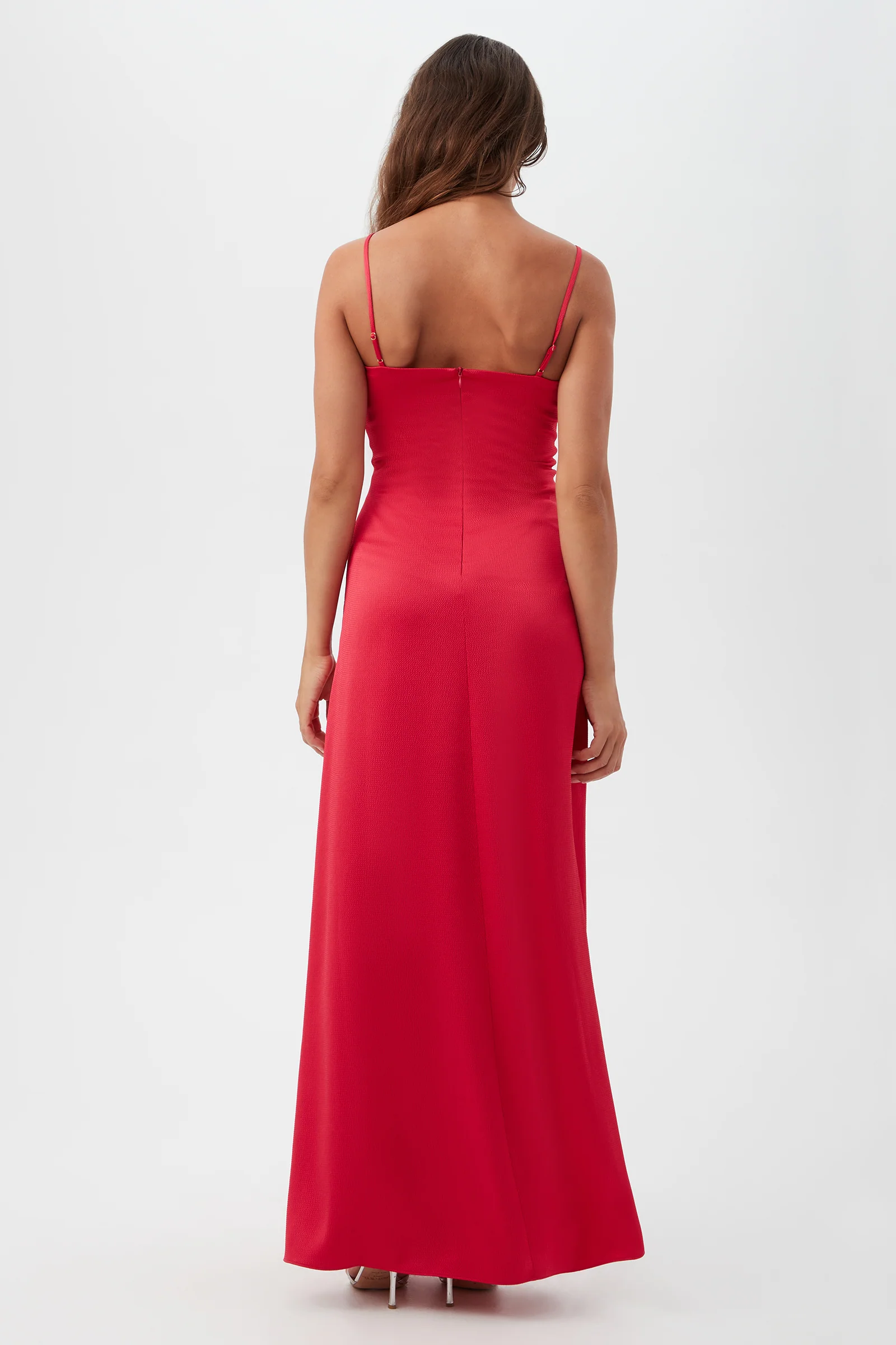 Tulipe Sleeveless Satin Dress - Image 3
