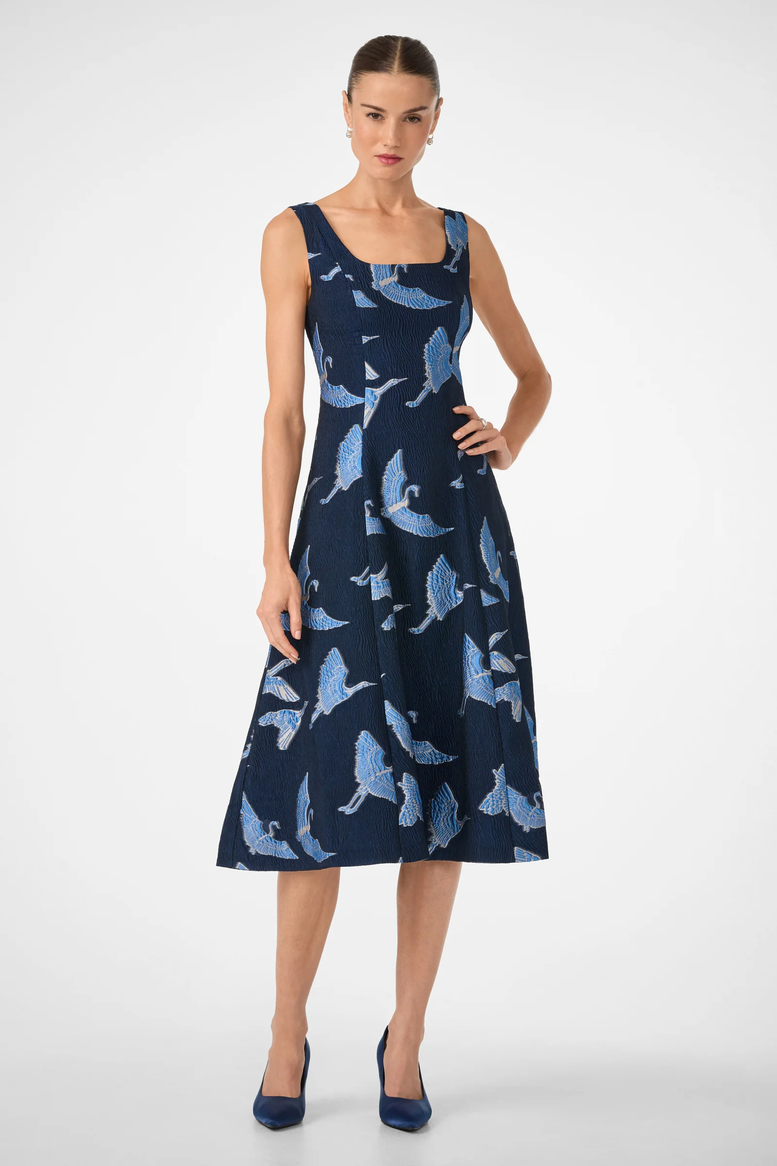 Valor Sleeveless Midi Dress - Image 2
