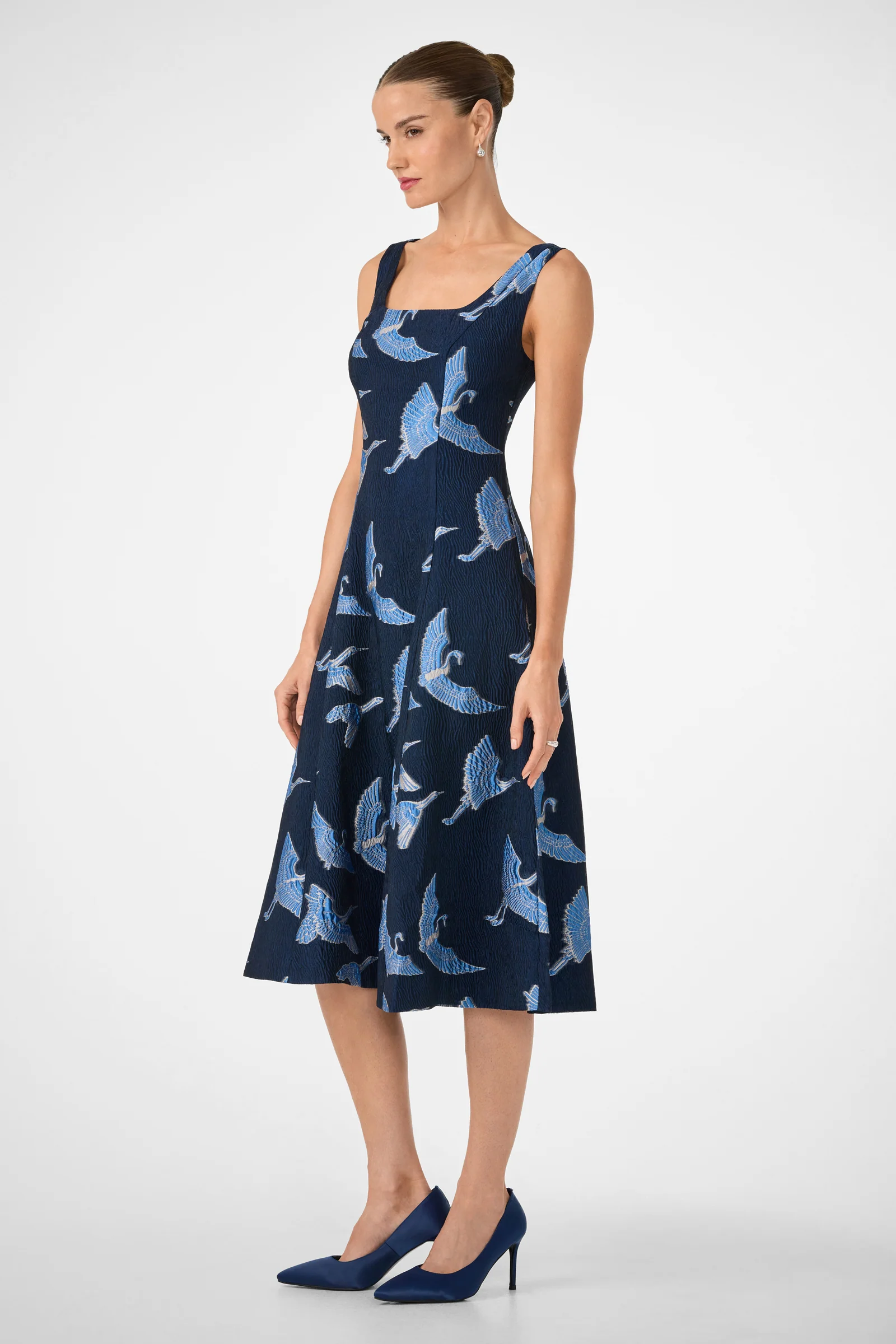 Valor Sleeveless Midi Dress - Image 3