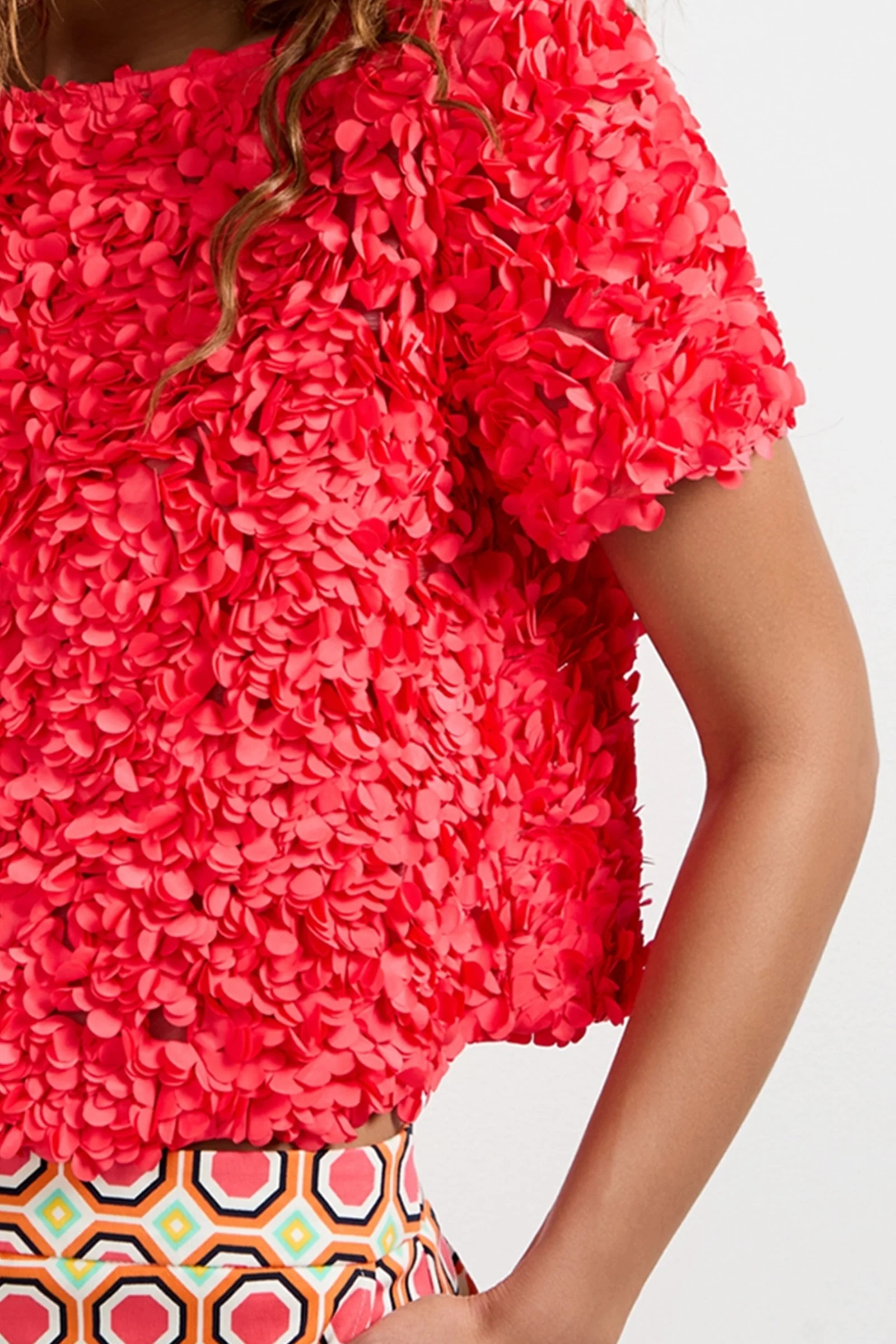 Verdi 3D Floral Top - Image 5