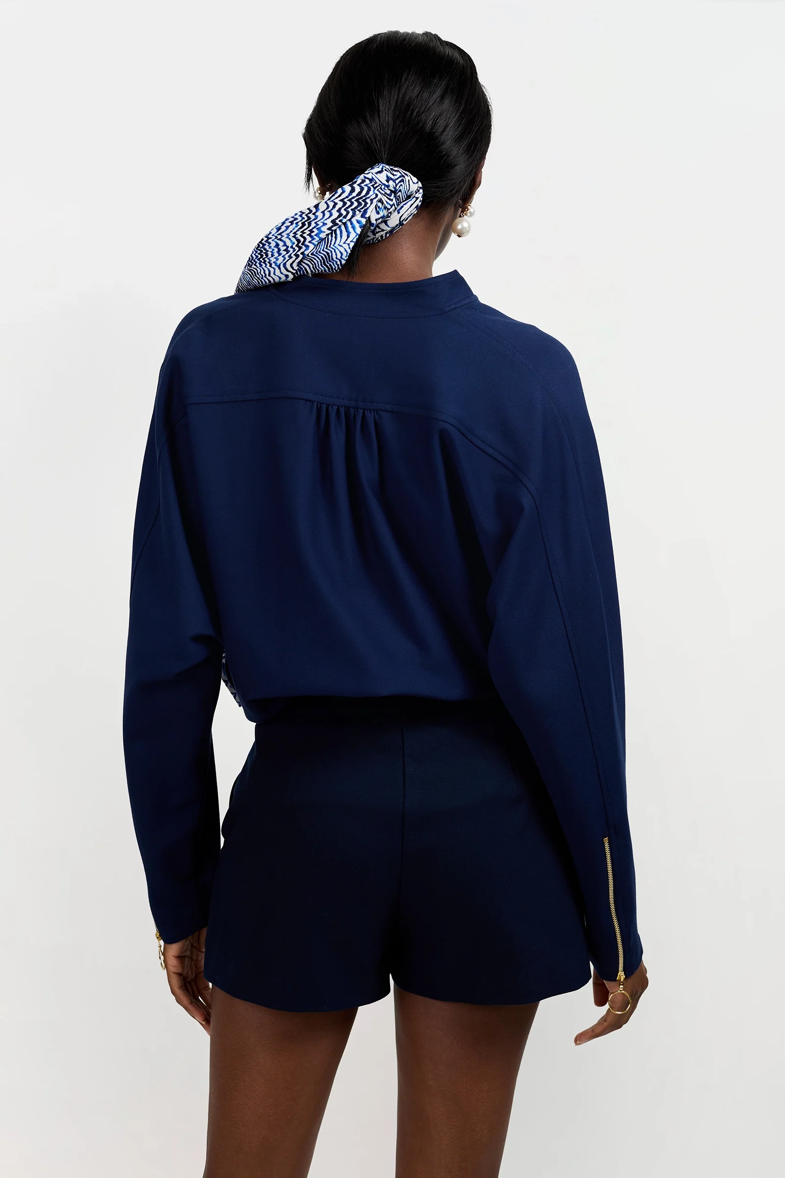 Vignetta Cropped Jacket - Image 4