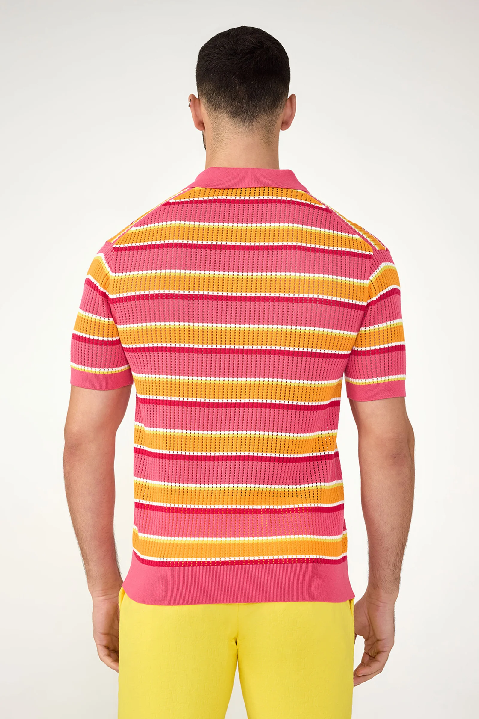 Viviano Short-Sleeve Mesh Polo - Image 3
