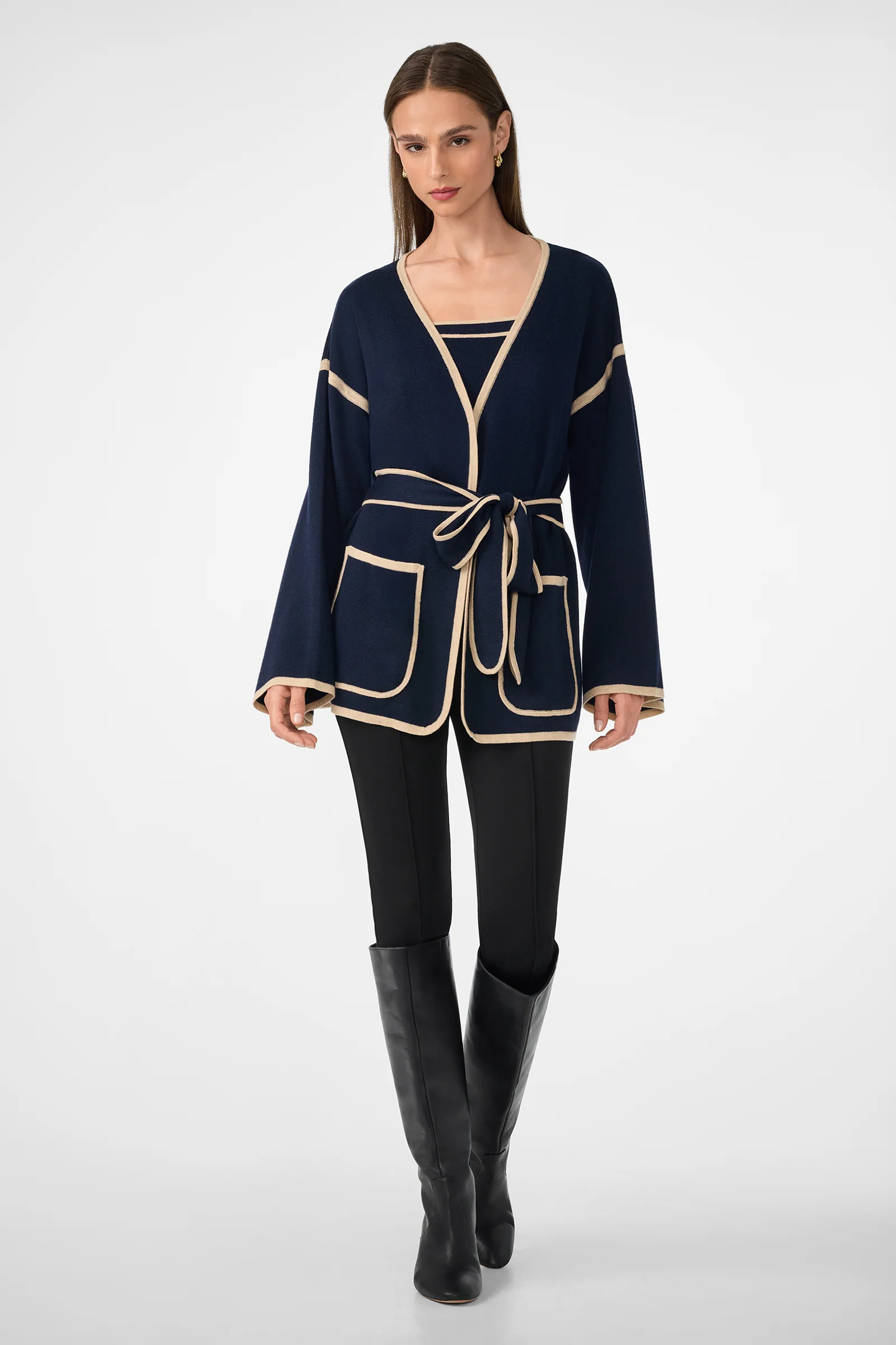 Wright Wrap Cardigan - Image 2